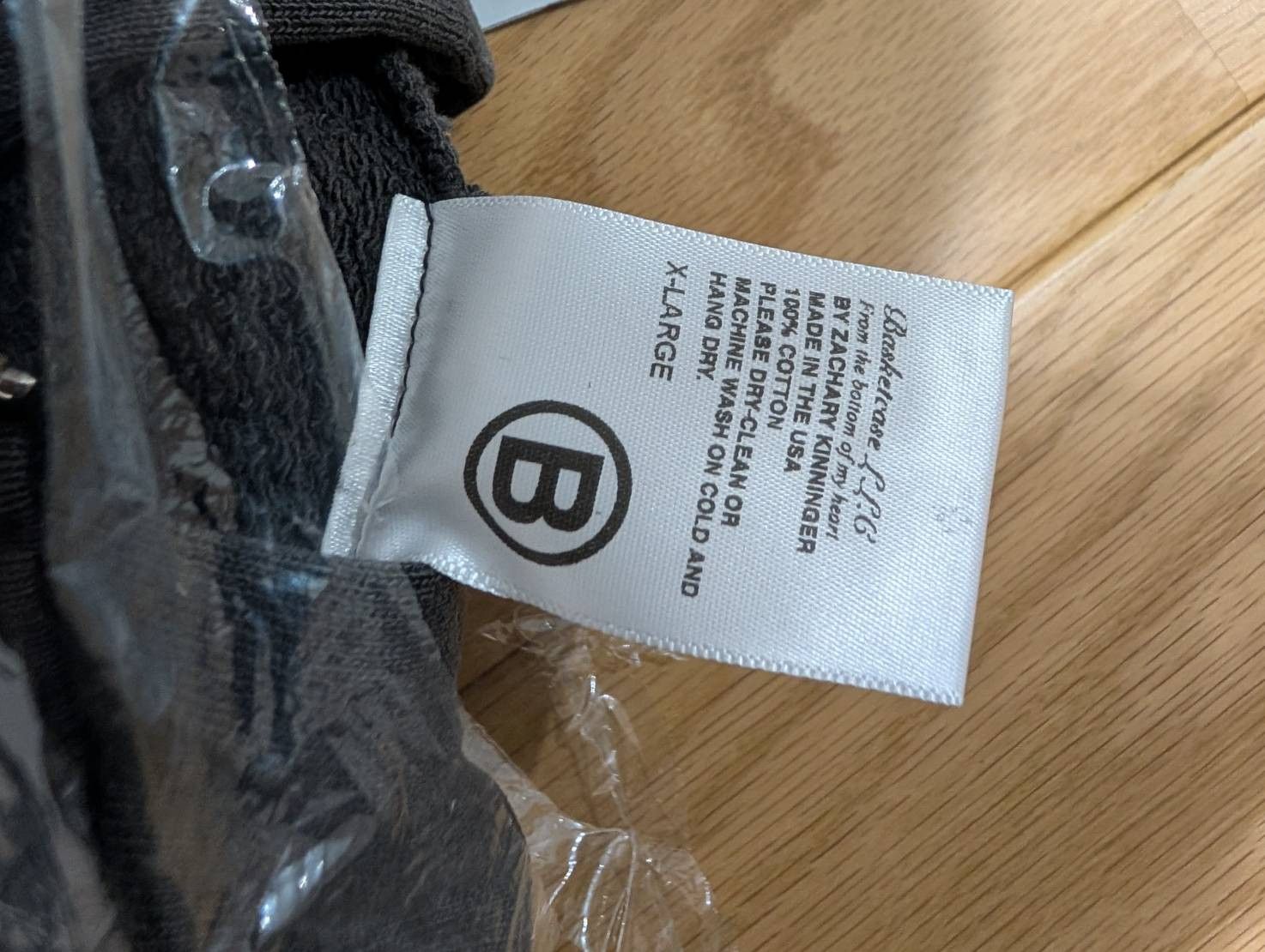 basketcase gallery Basketcase Gallery Massacre Zip Hoodie Gray XL Vintage Wash Size US XL / EU 56 / 4 - 4 Thumbnail