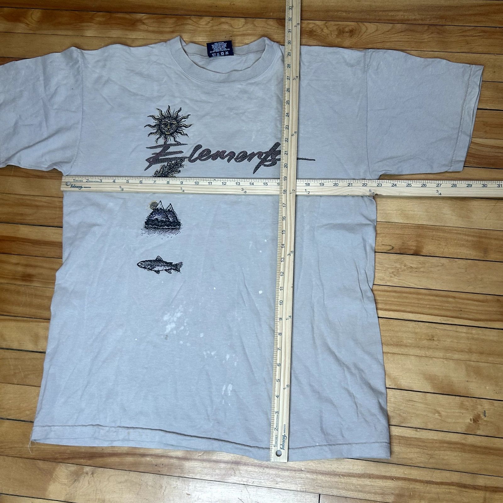 Jansport Vintage 90s Jansport Elements T-Shirt Large Size US L / EU 52-54 / 3 - 4 Thumbnail