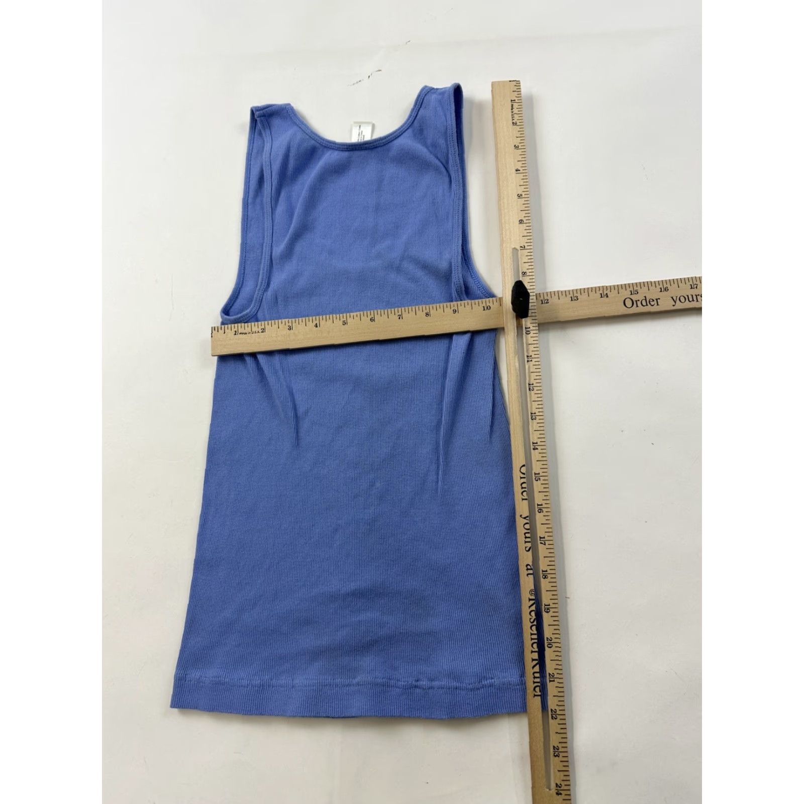 J.Crew J.Crew Shirt Womens Medium Blue Sleeveless Tank Top Size M / US 6-8 / IT 42-44 - 3 Thumbnail