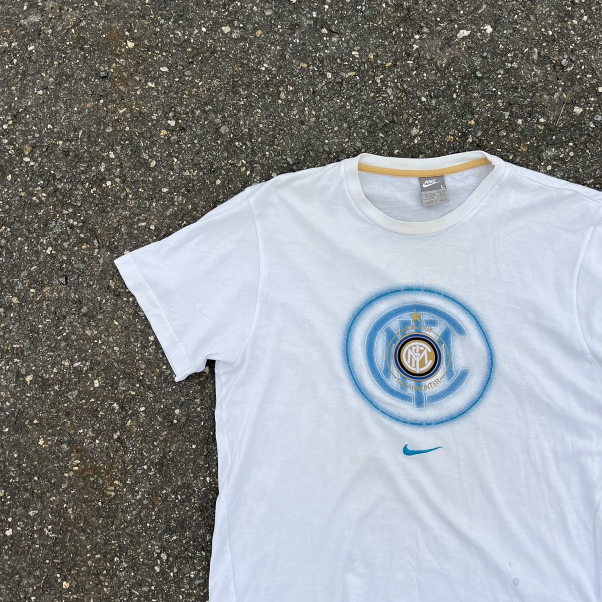 Nike Nike Inter Milan Jersey Tee New Size US L / EU 52-54 / 3 - 2 Thumbnail
