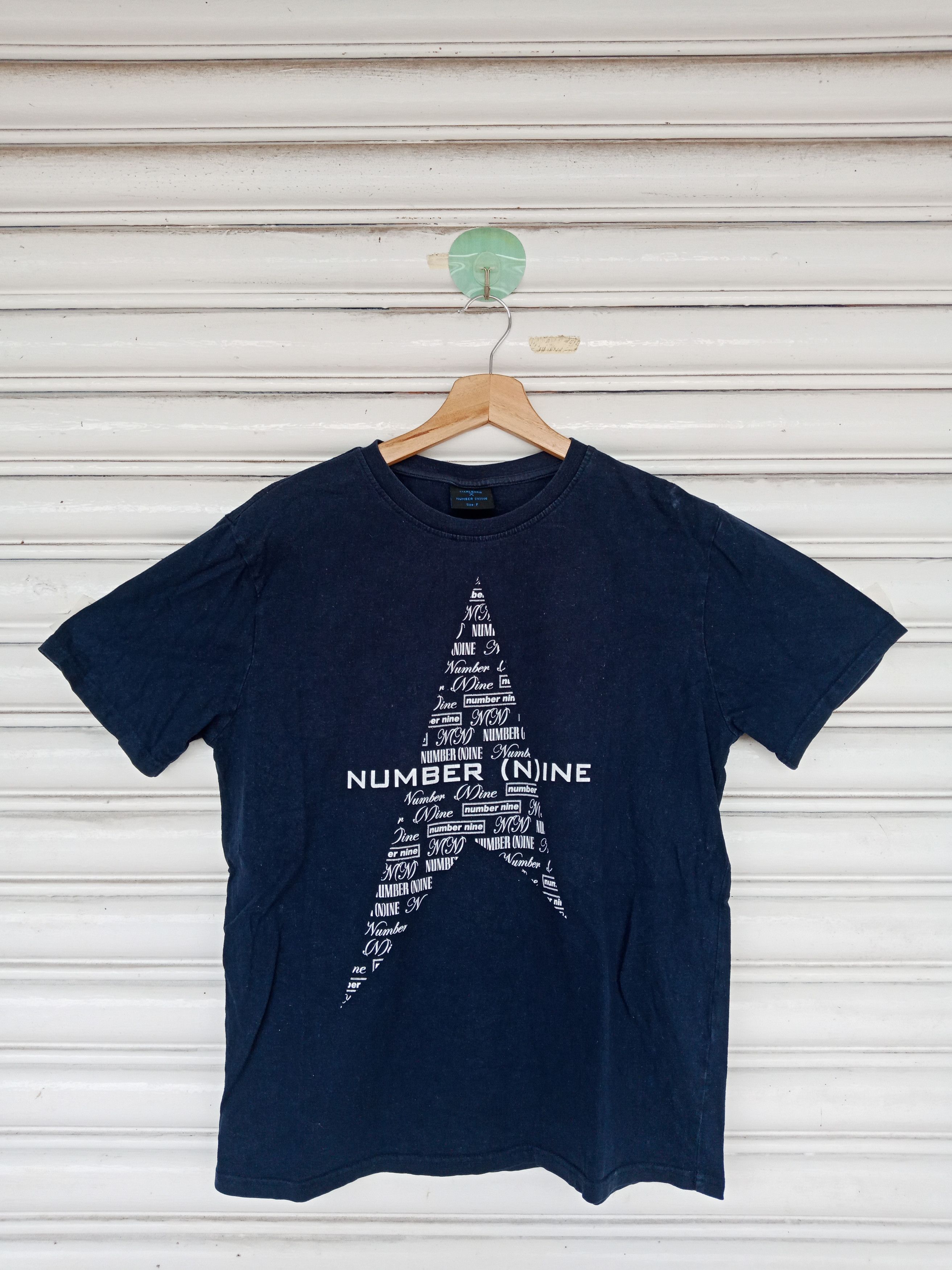 image of Marlboro x Number N Ine Number (N)Ine Iconic Box Logo Star in Dark Blue, Men's (Size Medium)