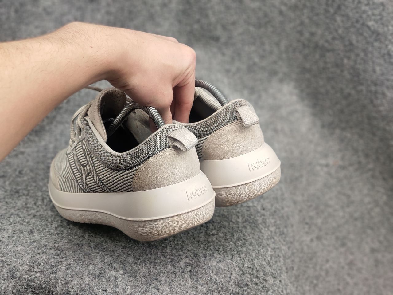 Kybun Kybun Kyboot Swiss Design Bauma 20 Oversized Gray Sneakers Size US 8 / EU 41 - 16 Thumbnail