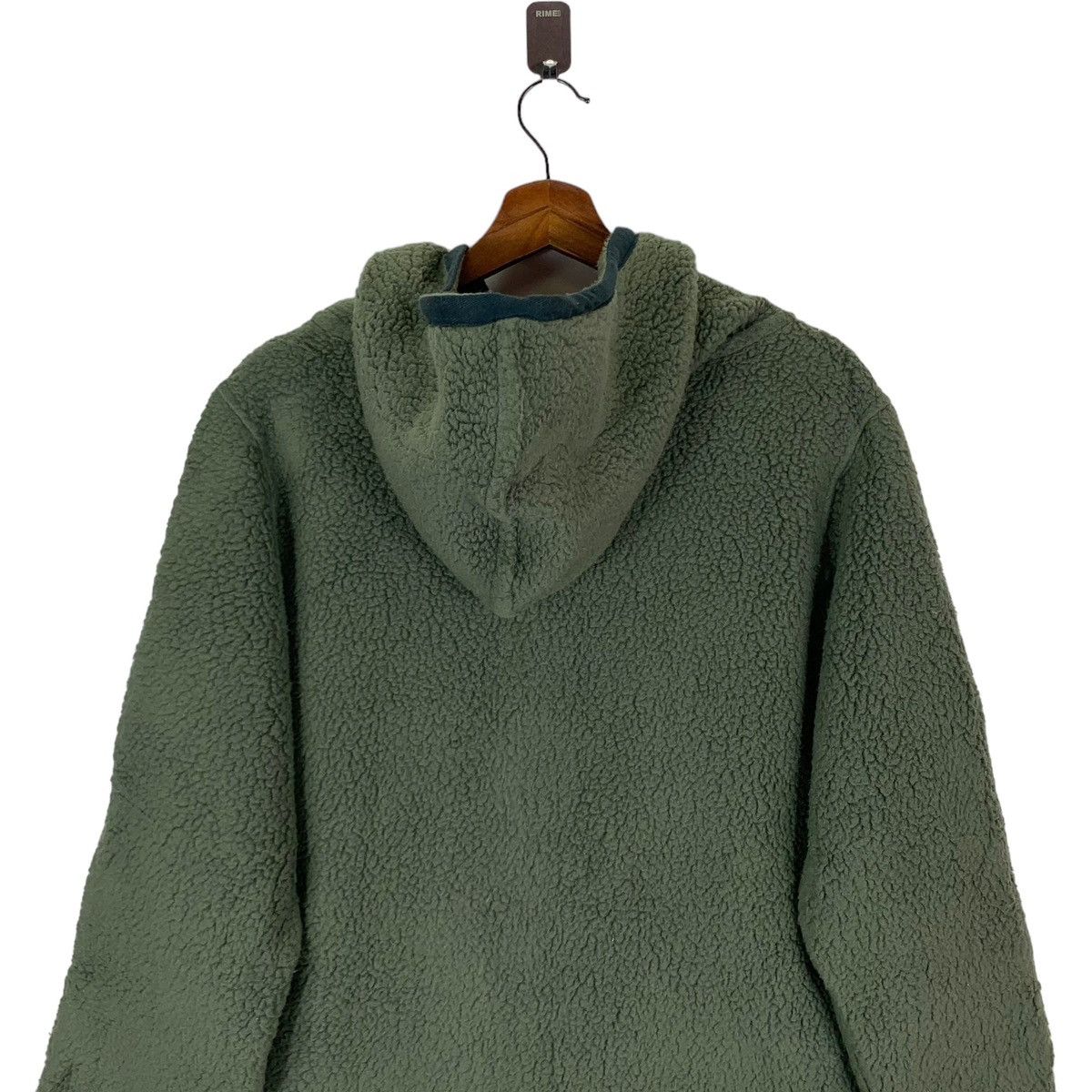 Patagonia × Vintage VINTAGE PATAGONIA DEEP PILE RETRO X FLEECE HOODIE JACKET Size US XL / EU 56 / 4 - 8 Thumbnail