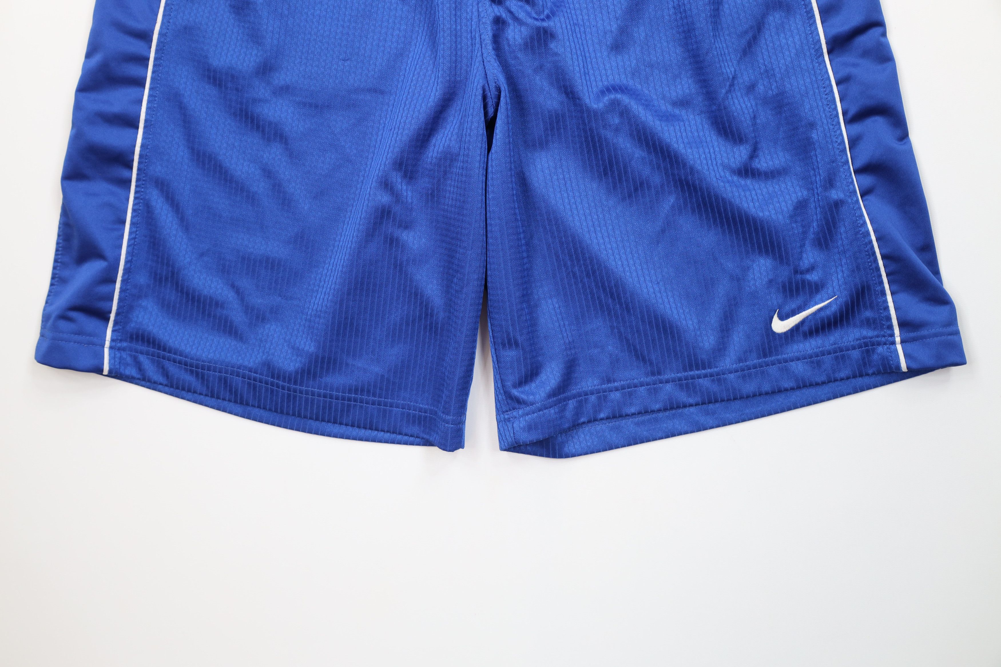Nike Vintage Y2K Nike Basketball Training Gym Shorts Royal Blue Size US 34 / EU 50 - 4 Thumbnail