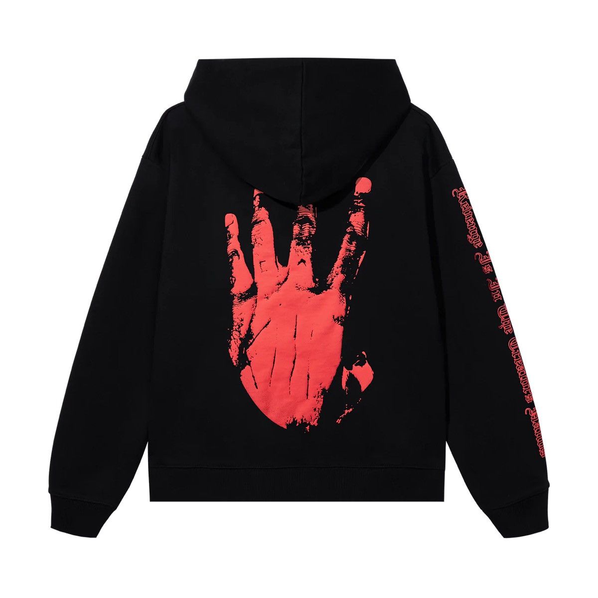 Image of Revenge X Kill Hoodie Black/red Bred Size Xl, Men's