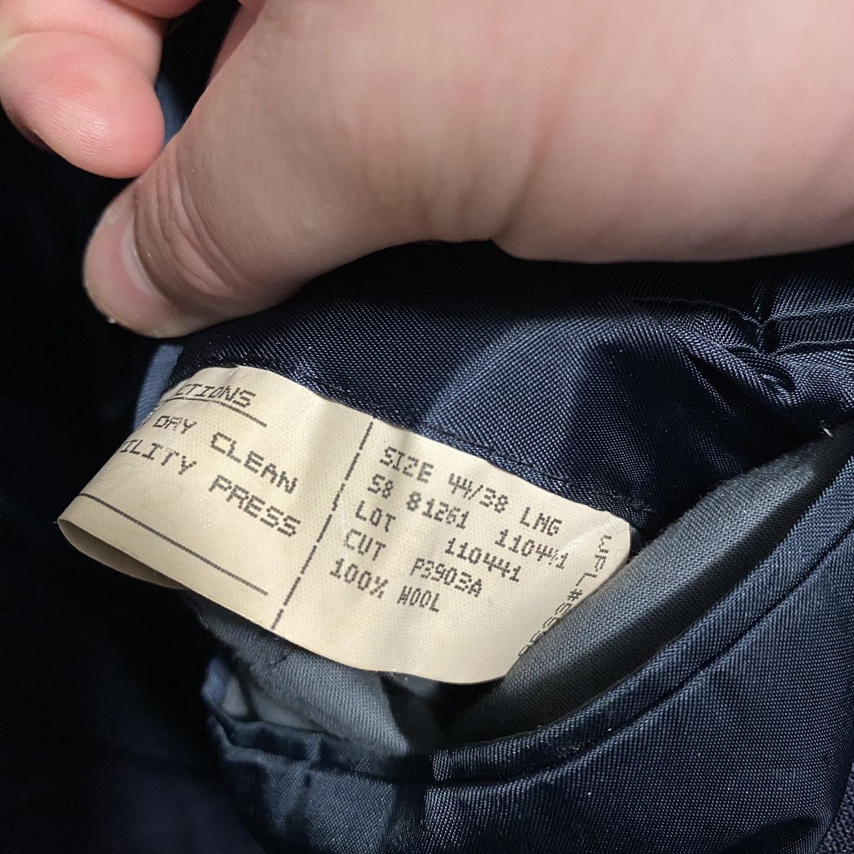 Polo Ralph Lauren Pinstriped Double Breasted Blazer Size 44L - 6 Thumbnail