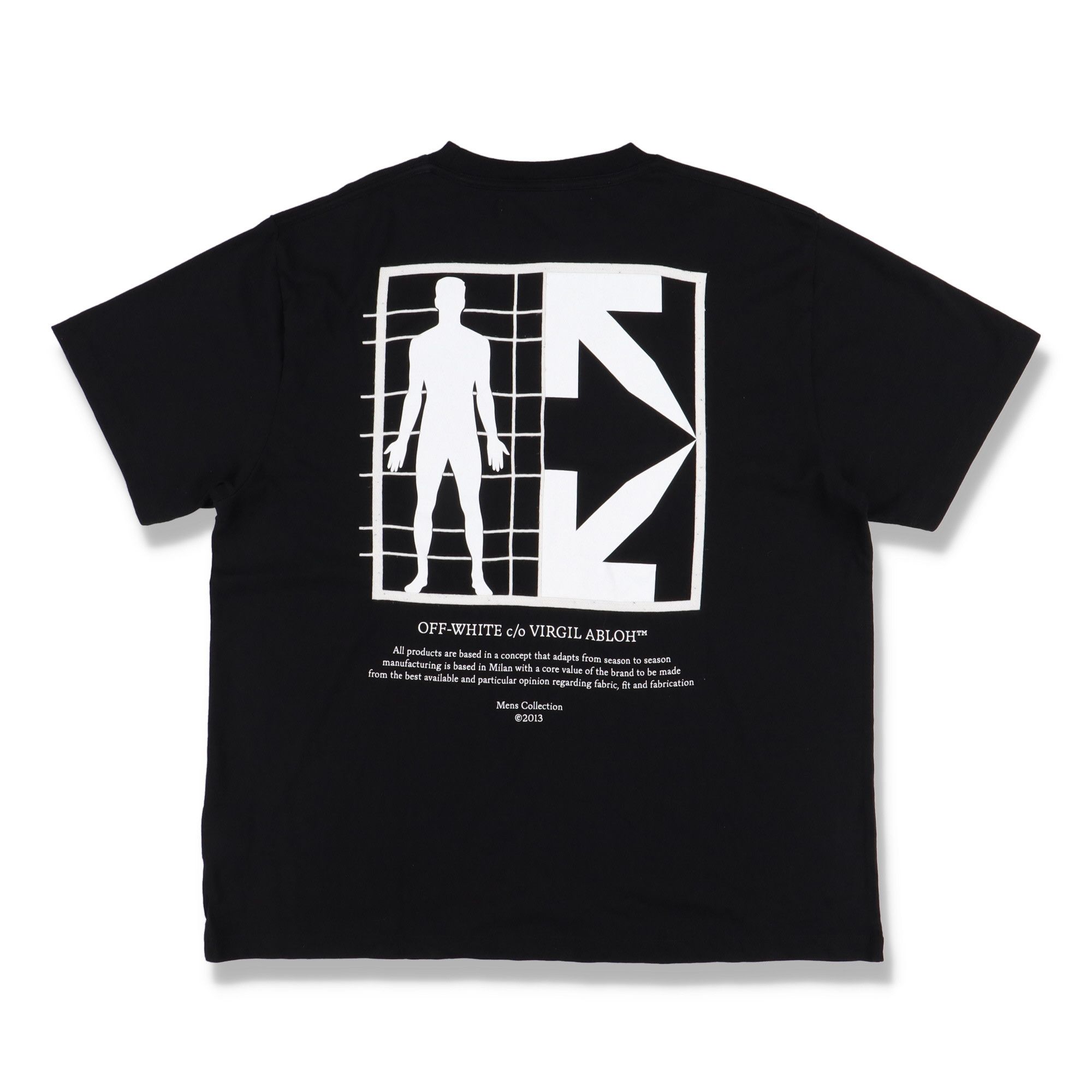 Off-White Black Half Arrow Embroidered Oversized T-Shirt Size US M / EU 48-50 / 2 - 1 Thumbnail