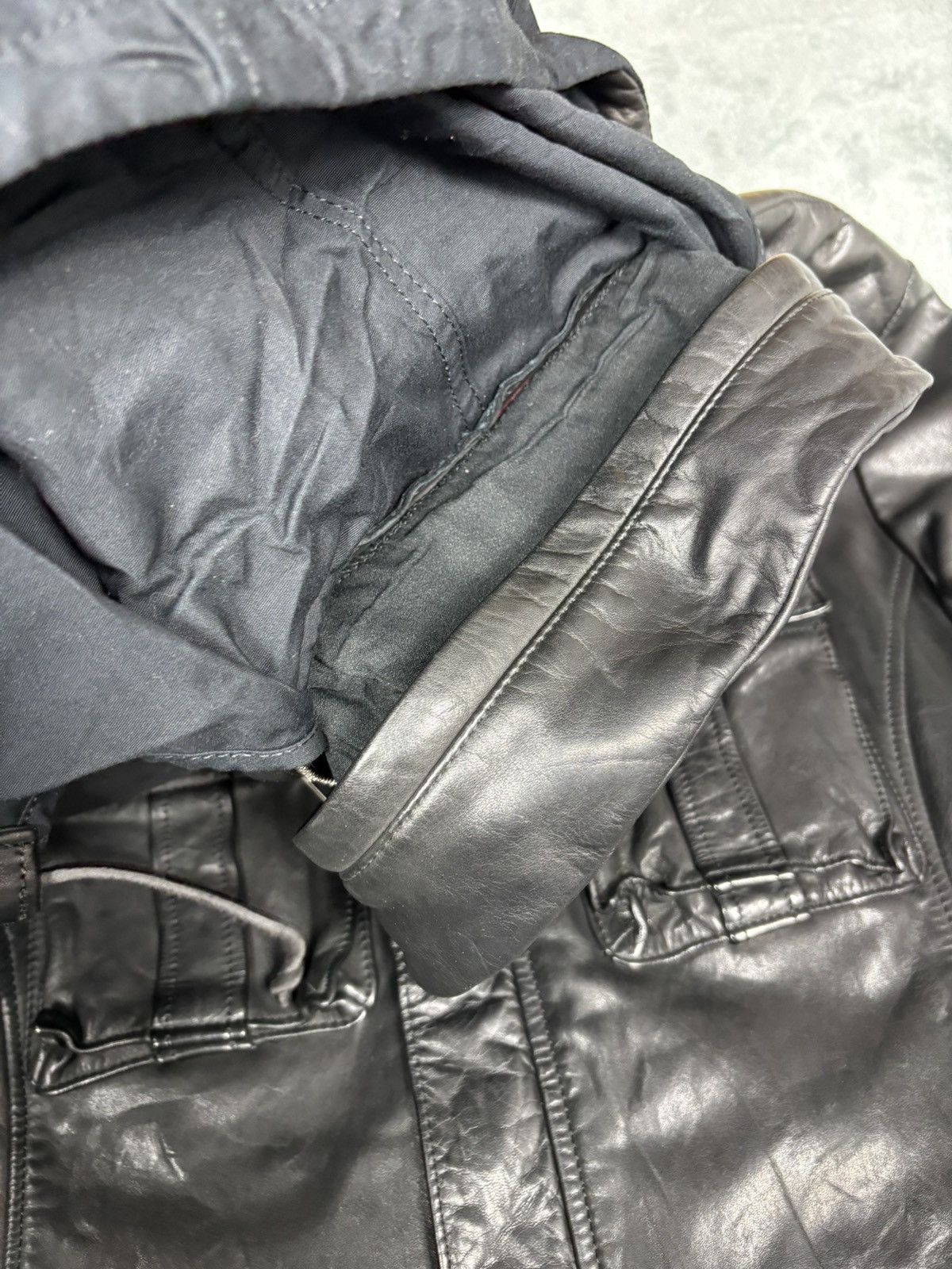 Japanese Brand Kyoji Maruyama Leather Jacket. J102 Size US M / EU 48-50 / 2 - 9 Thumbnail