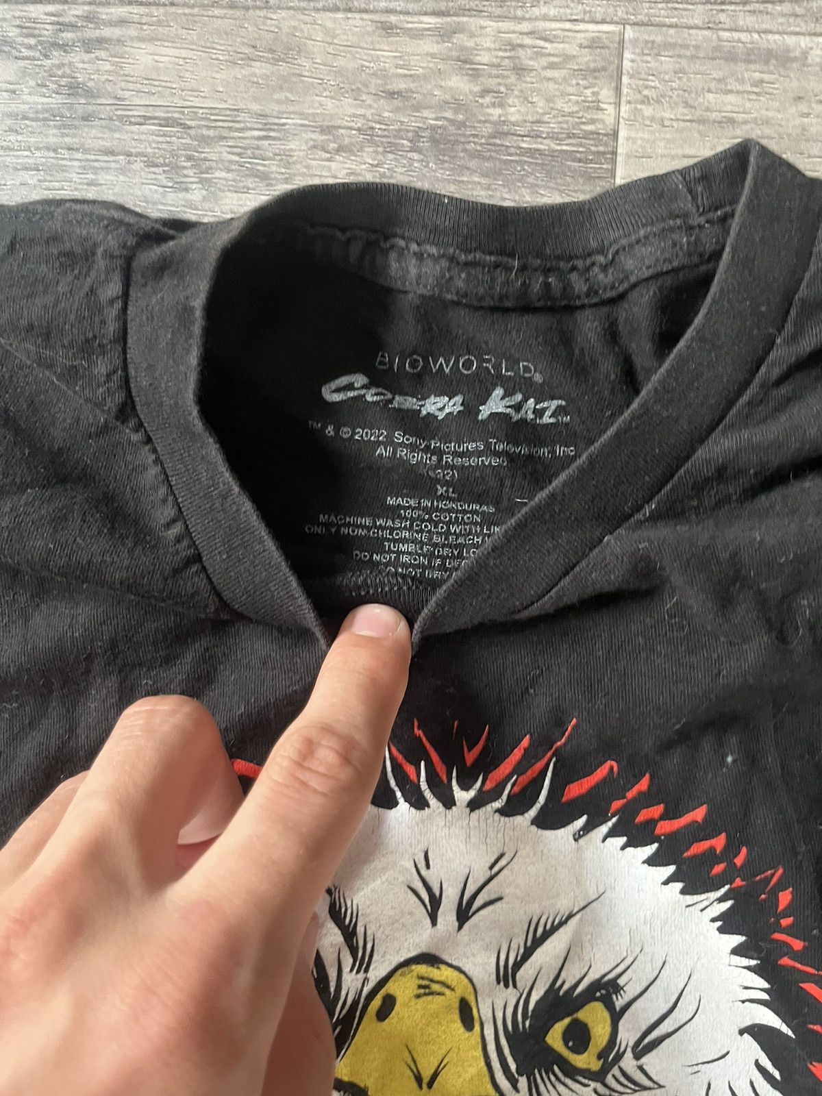 Japanese Brand × Vintage Vintage 90s y2k Eagle Fang Karate Tee Size US XL / EU 56 / 4 - 2 Thumbnail