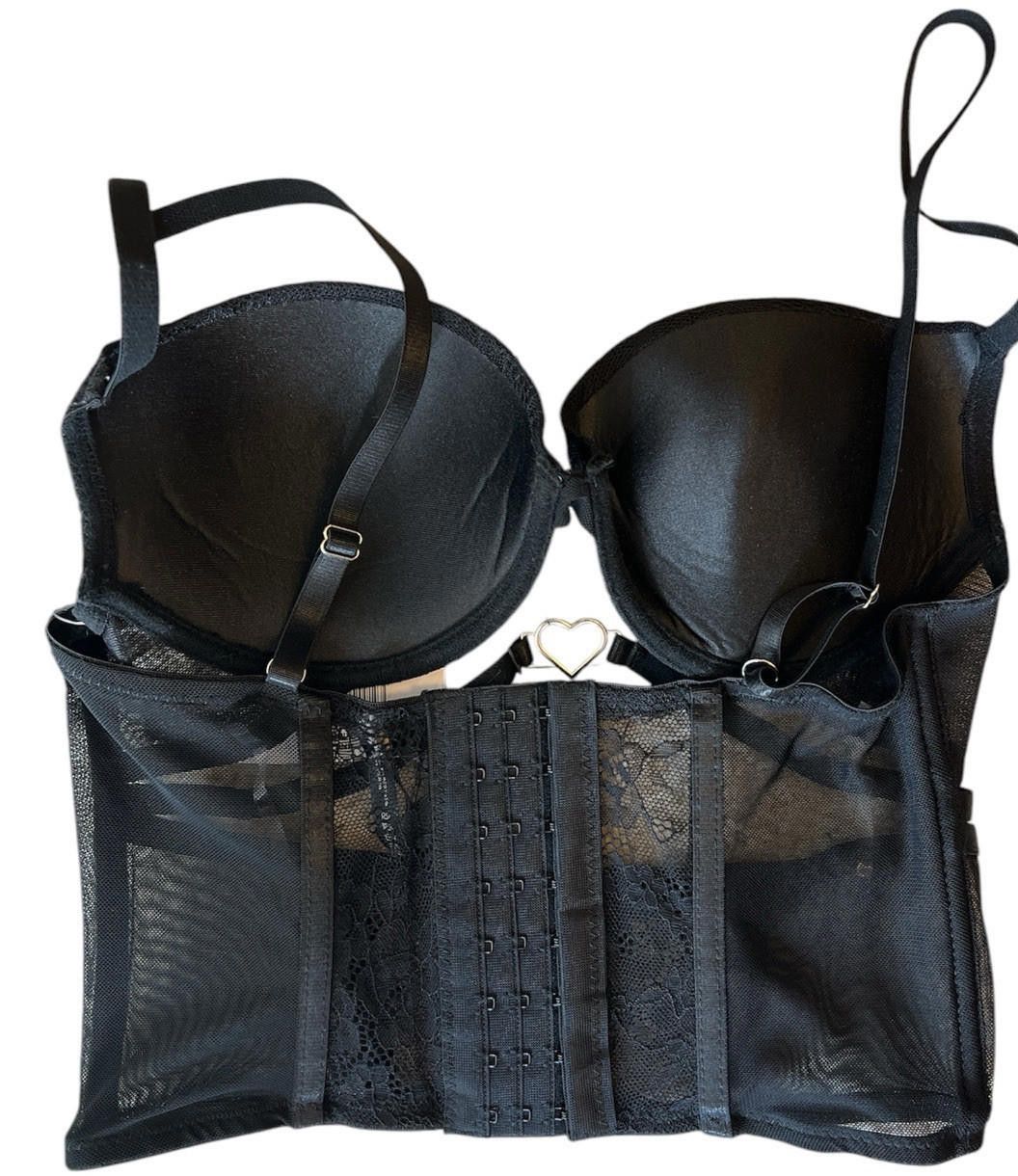 Designer Body Rage Bra Adult Medium Black Size ONE SIZE - 4 Thumbnail