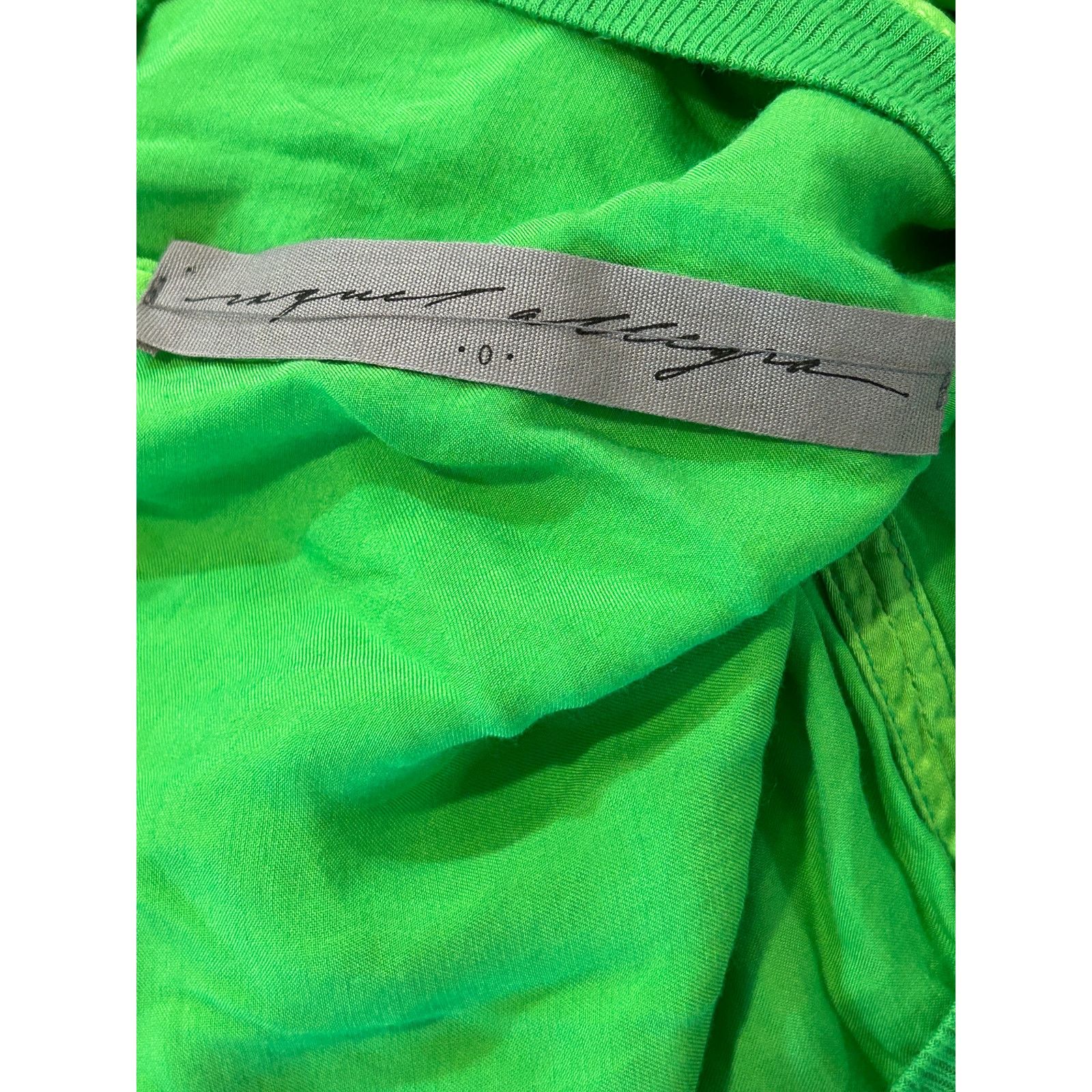 Other Raquel Allegra Dress XS / SM Neon Green Avant Garde Designer Size S / US 4 / IT 40 - 14 Thumbnail