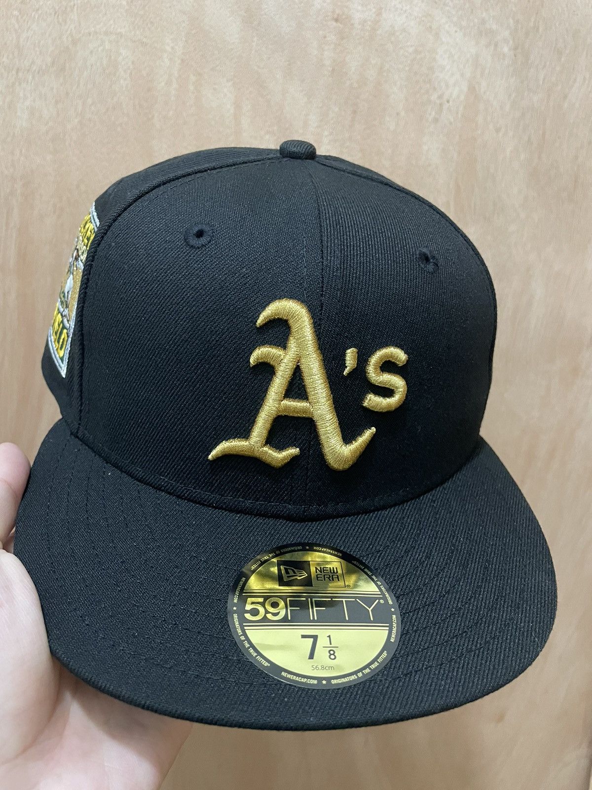 New Era Ecap city Oakland athletics Rickey Henderson field 7 1/8 Size ONE SIZE - 1 Thumbnail