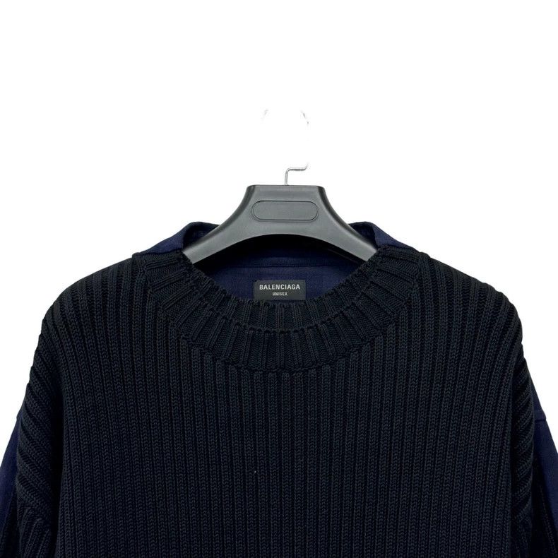 Balenciaga Balenciaga Spliced flannel sweater Size US M / EU 48-50 / 2 - 3 Thumbnail