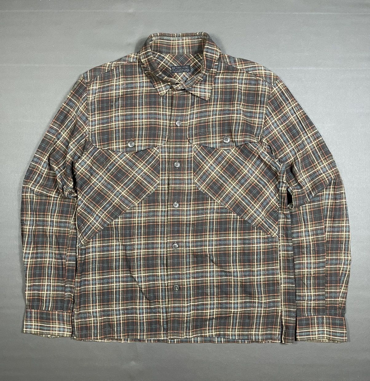 Final Home Final Home plaid flannel shirt Size US L / EU 52-54 / 3 - 1 Thumbnail