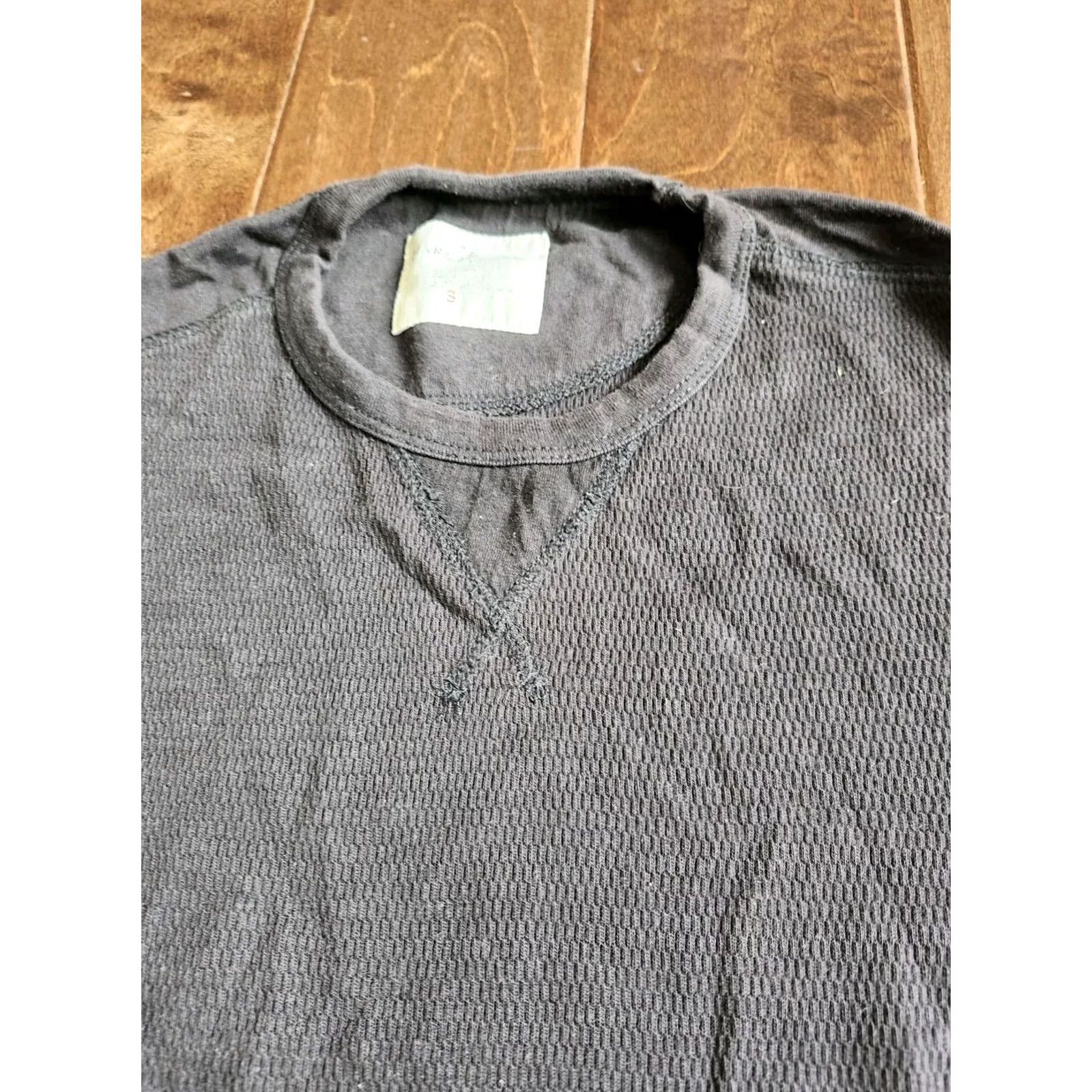 Marcs Marc Ecko Mens Black Long Sleeve Thermal Shirt Size S Size US S / EU 44-46 / 1 - 5 Thumbnail