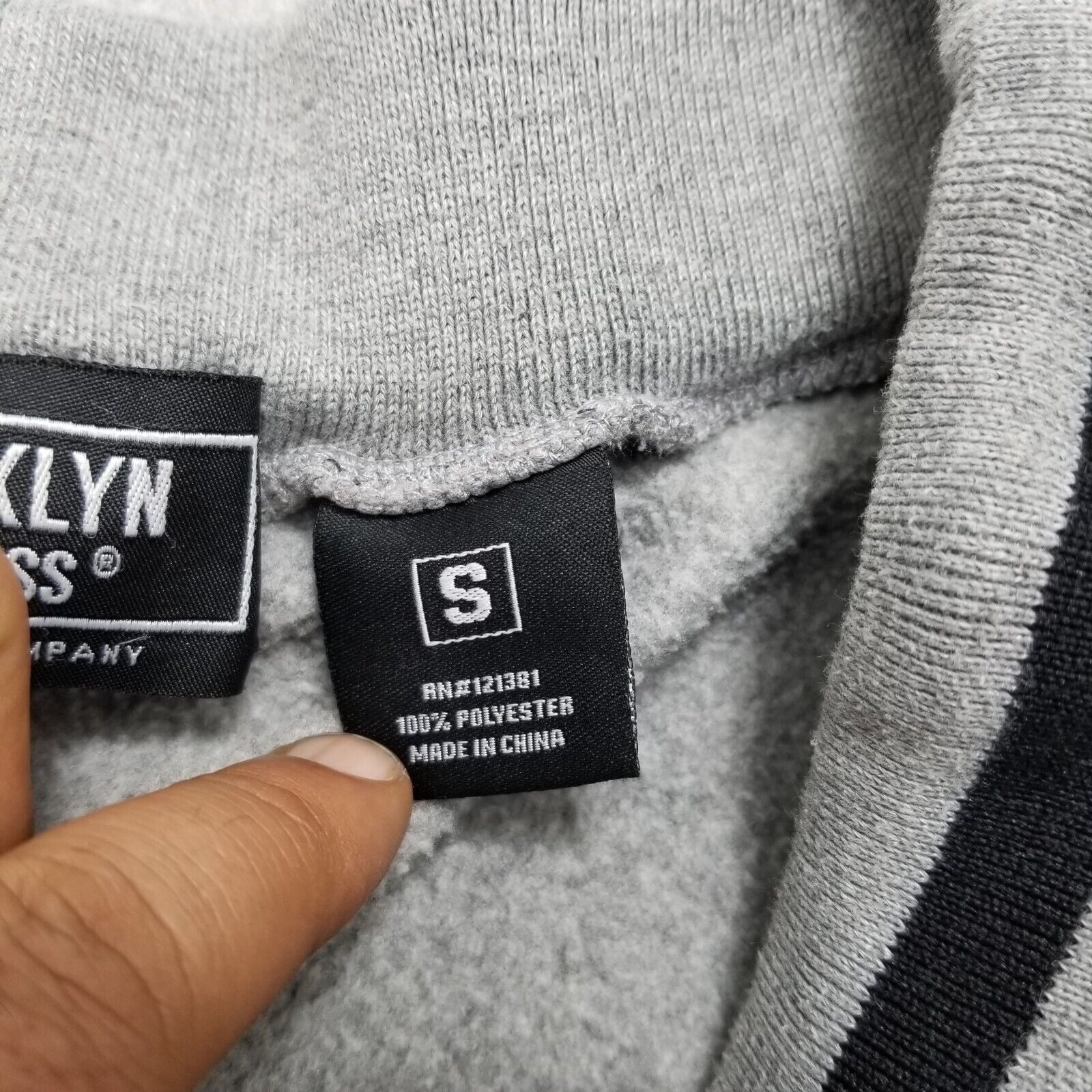 Brooklyn Xpress Brooklyn Xpress Womens Sweatpants Small Gray Pockets Size 28" / US 6 / IT 42 - 3 Thumbnail