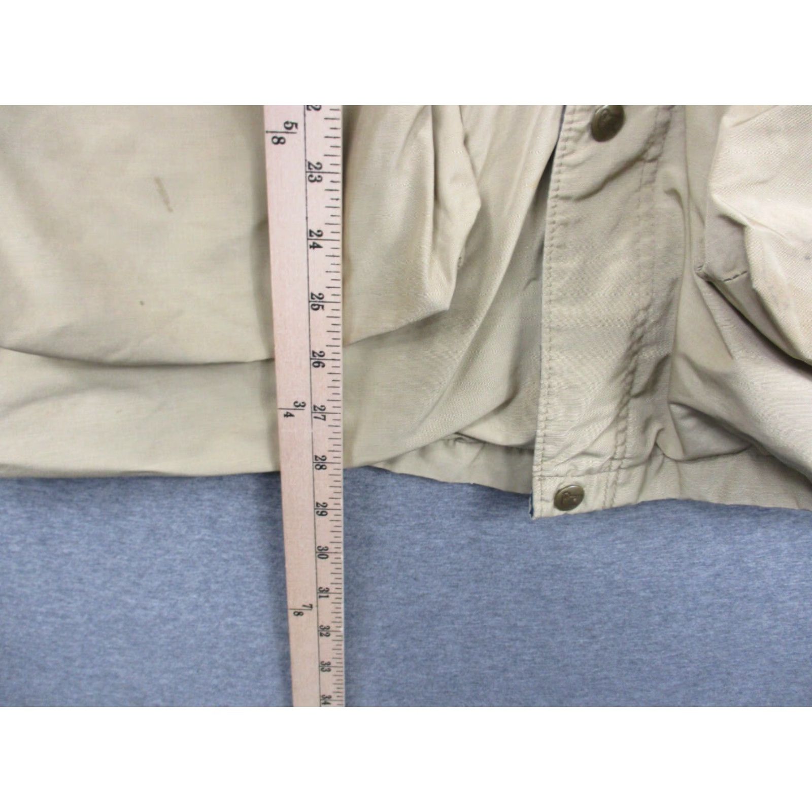 Vintage VINTAGE Woolrich Jacket Men XL Beige Overcoat Wool Cotton Coat Chore 50 Chest 60s USA Woolen Mills Woolrich Woolen Mills Size US XL / EU 56 / 4 - 5 Thumbnail