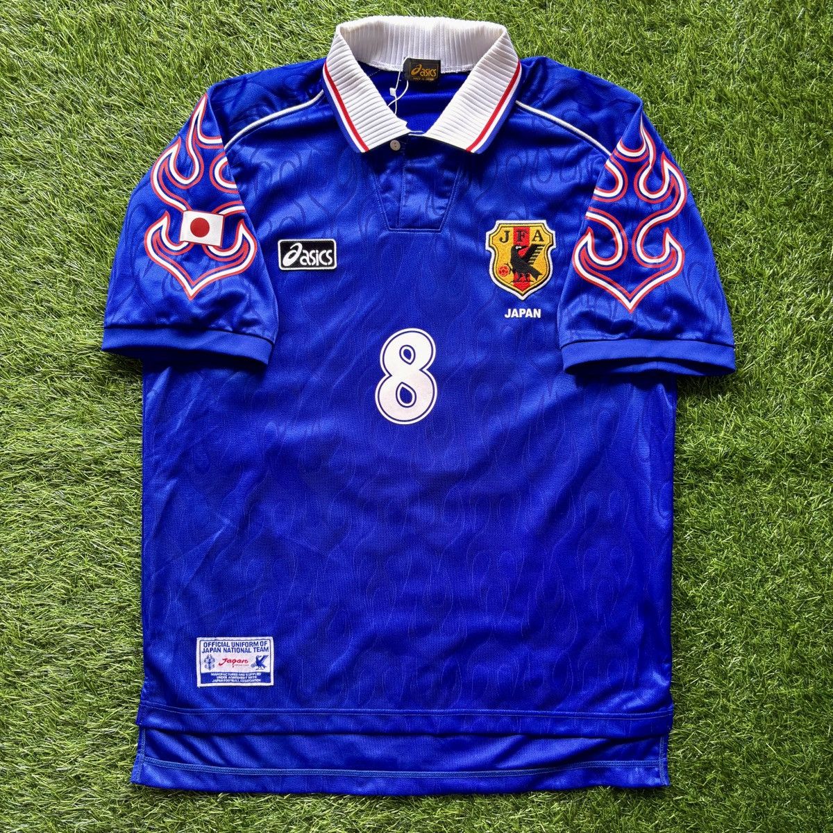 Asics × Vintage Japan World Cup 1998 home shirt #9 Nakayama | Grailed