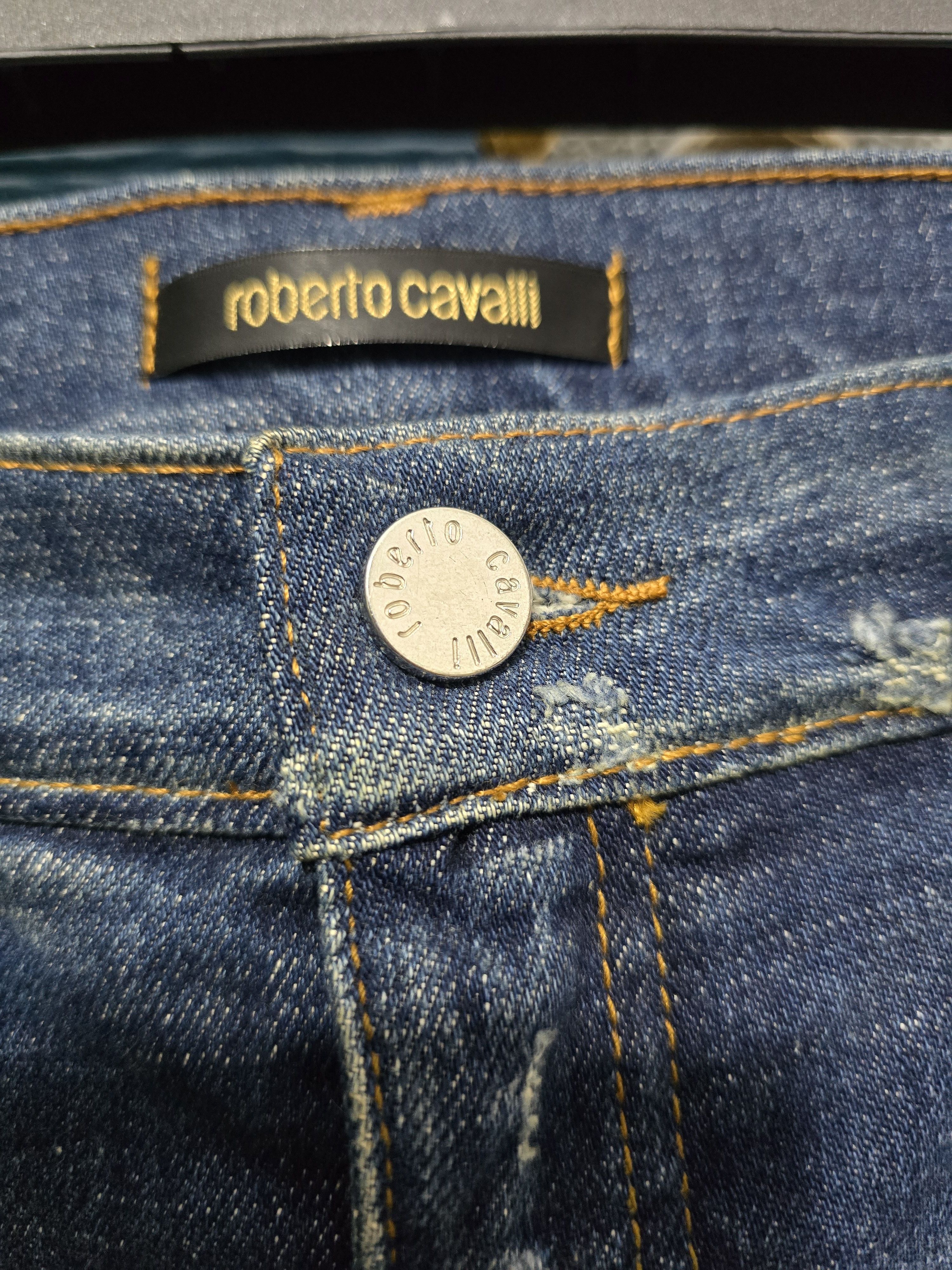 Roberto Cavalli × Vintage ROBERTO CAVALLI Rare VINTAGE 2000' women's Medium Size 30" / US 8 / IT 44 - 7 Thumbnail