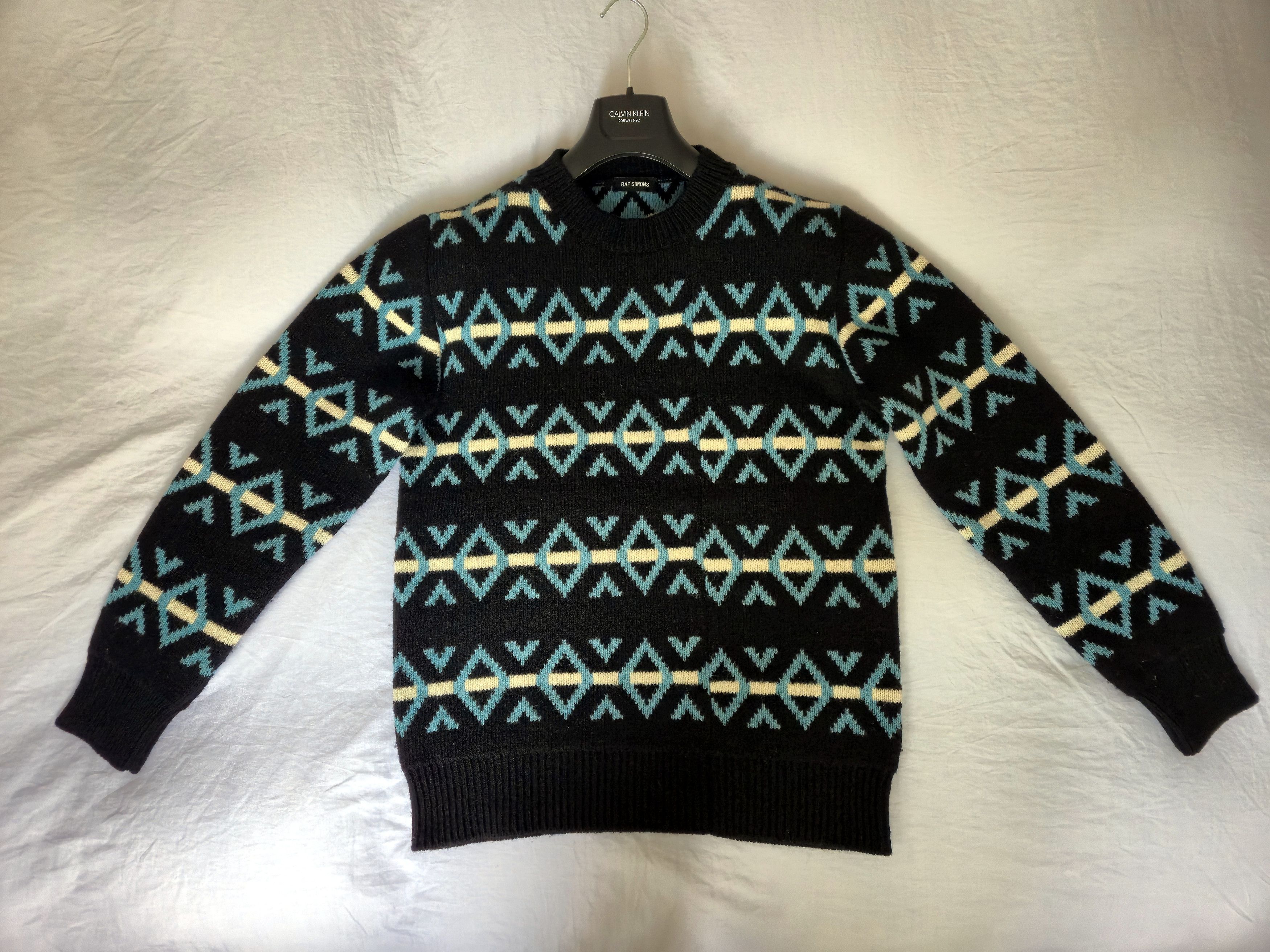 Raf Simons Raf Simons multicolor jacquard knit sweater Size US S / EU 44-46 / 1 - 2 Thumbnail