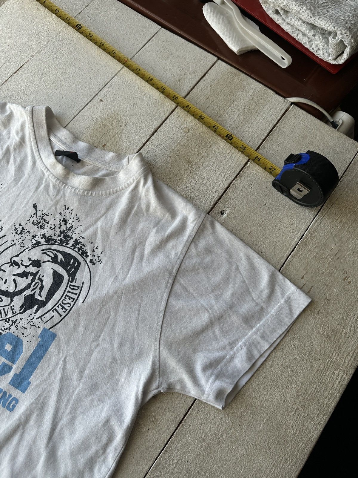Diesel 🚨DIESEL AVANT GARDE ARCHIVE VINTAGE BIG LOGO T-SHIRT Y2K TEE Size US XS / EU 42 / 0 - 2 Thumbnail