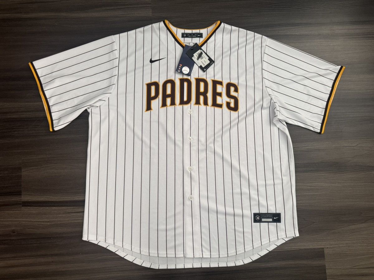 Nike Nike San Diego Padres ROMER #13 MLB Stitched Stripe Jersey Size US XXL / EU 58 / 5 - 1 Thumbnail