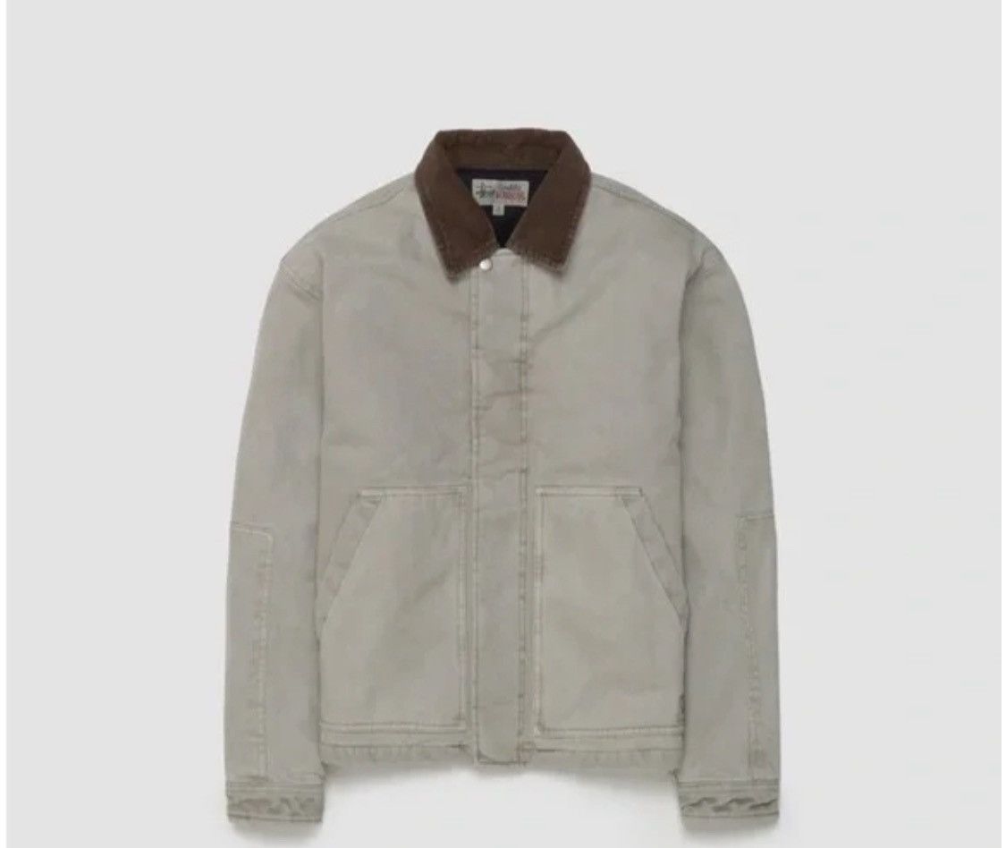 Stussy Stussy Workwear Jacket in Grey Size US M / EU 48-50 / 2 - 1 Thumbnail