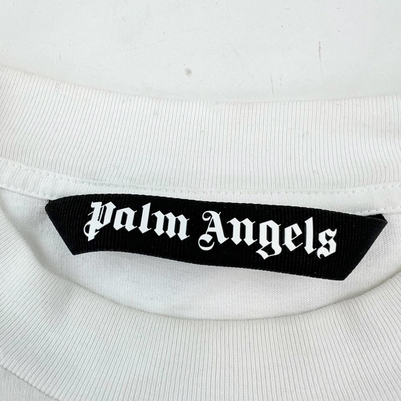 Palm Angels Palm Angels Corp Flower Embroidered White T Shirt Size US M / EU 48-50 / 2 - 7 Thumbnail