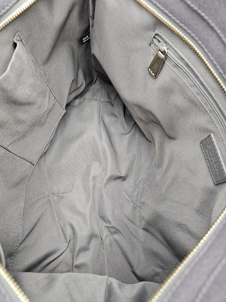 Furla Furla Melissa Gray Leather Shopper Tote Size ONE SIZE - 12 Thumbnail
