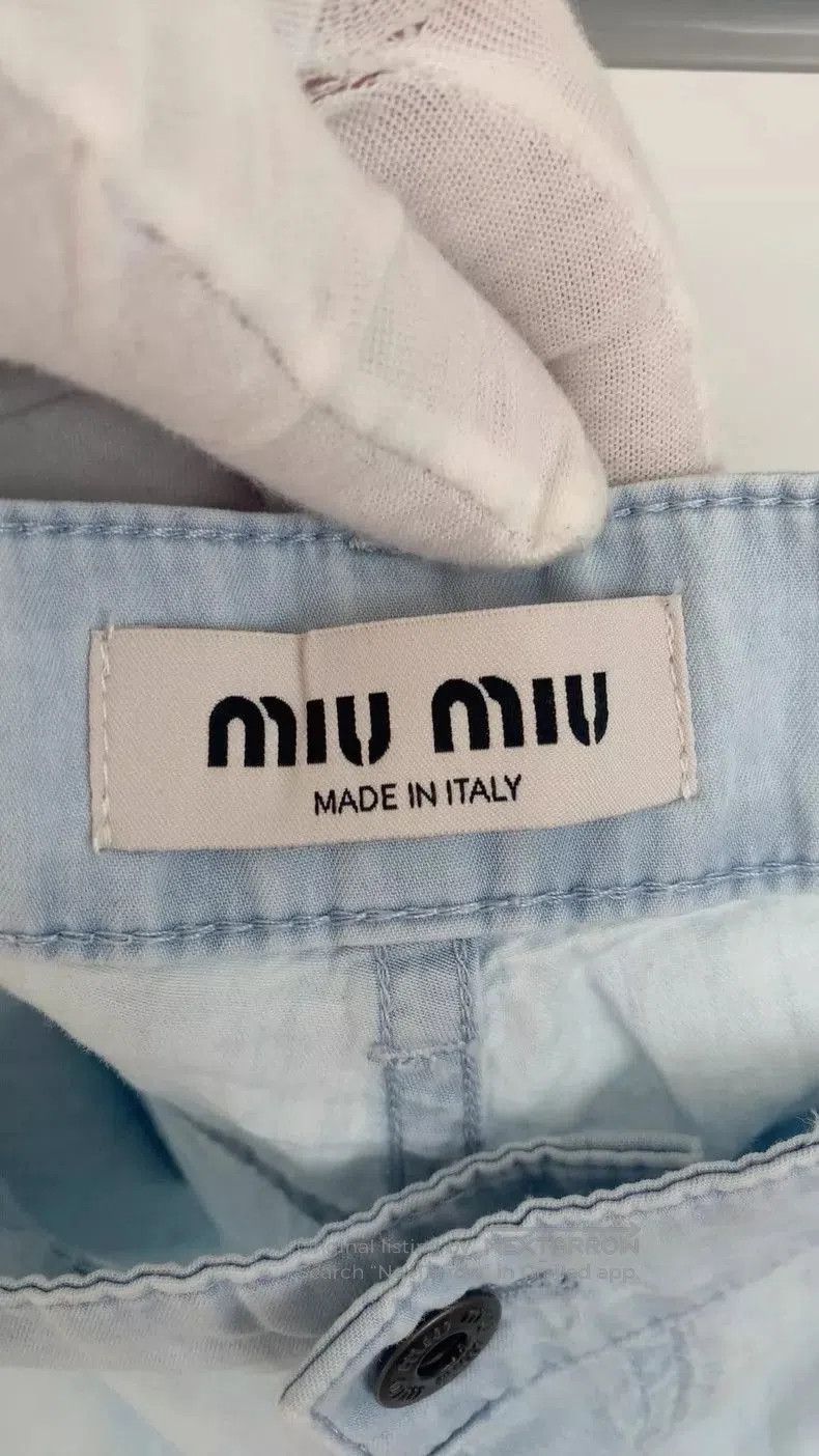 Miu Miu Miu Miu Light Blue Denim Jeans Size 28. Size US 28 / EU 44 - 7 Thumbnail