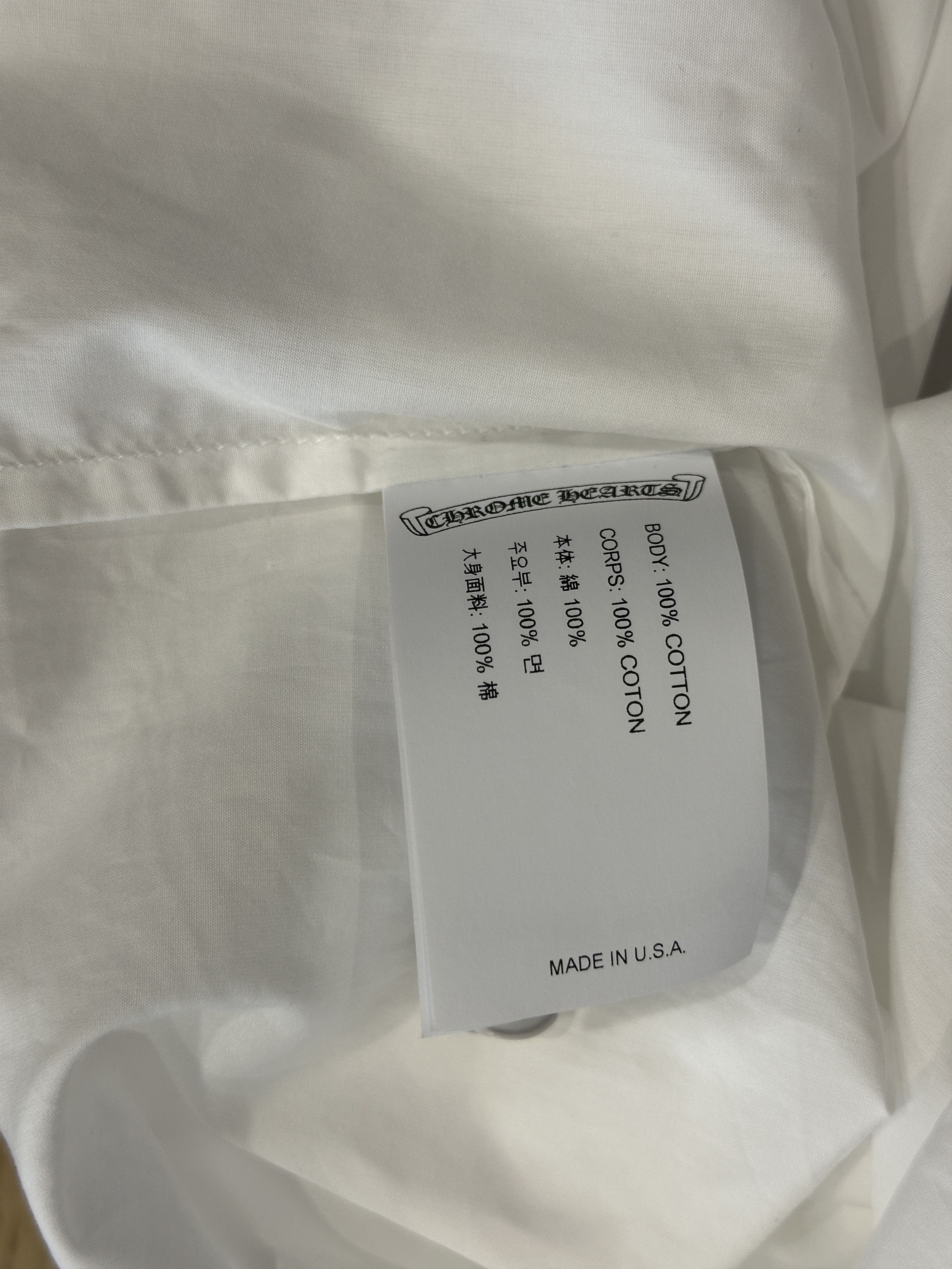 Chrome Hearts CH short sleeve shirt Size US M / EU 48-50 / 2 - 5 Thumbnail