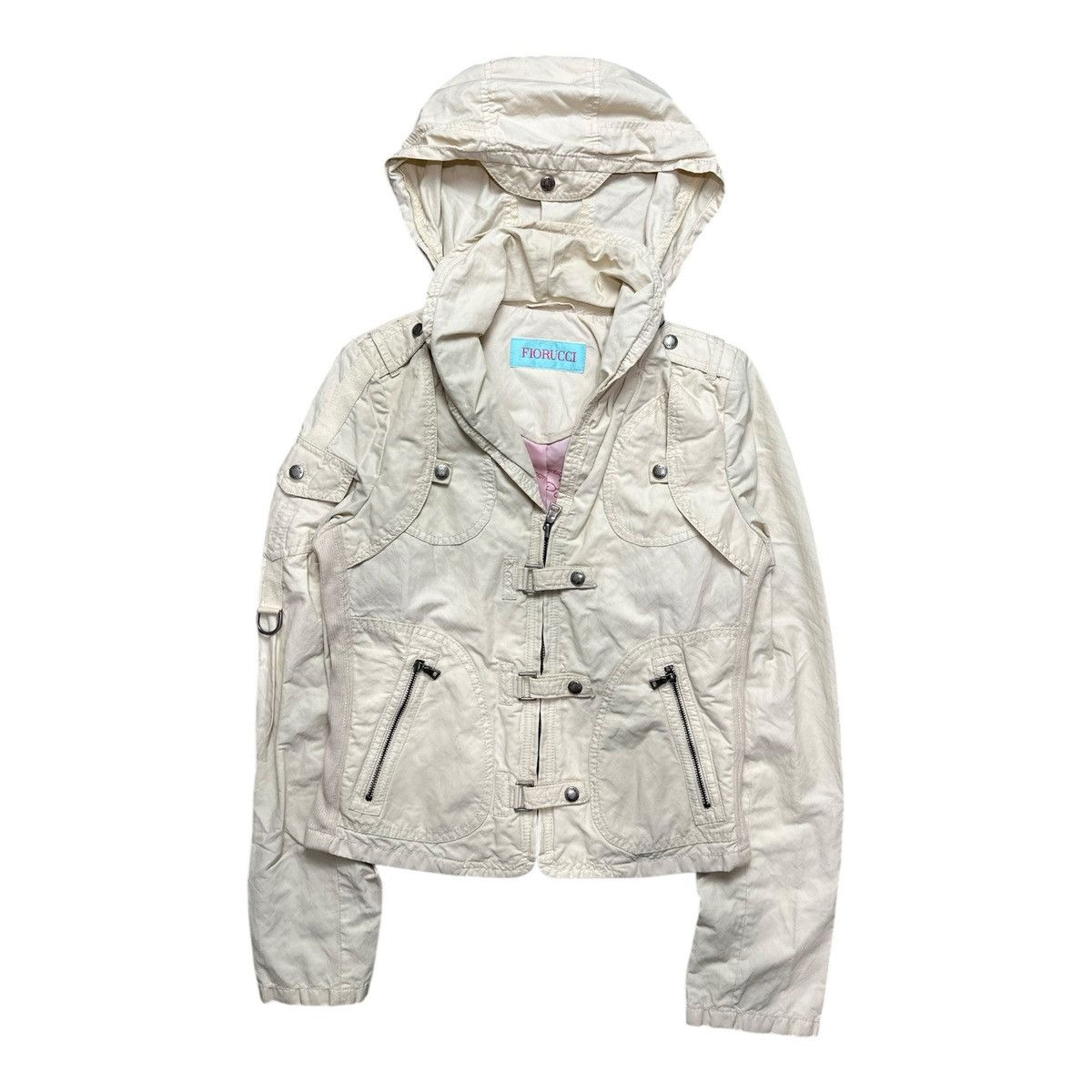 ARCHIVE VINTAGE FIORUCCI BONO JACKET MULTI POCKET GOA STYLE