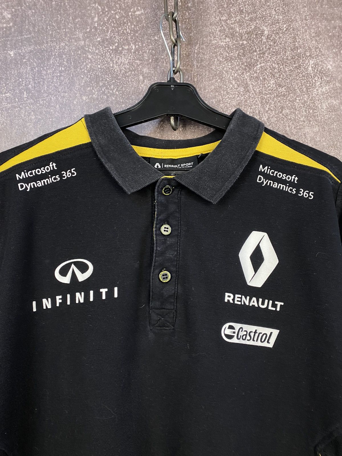 Vintage Infiniti Renault racing polo shirt Size US XL / EU 56 / 4 - 3 Thumbnail