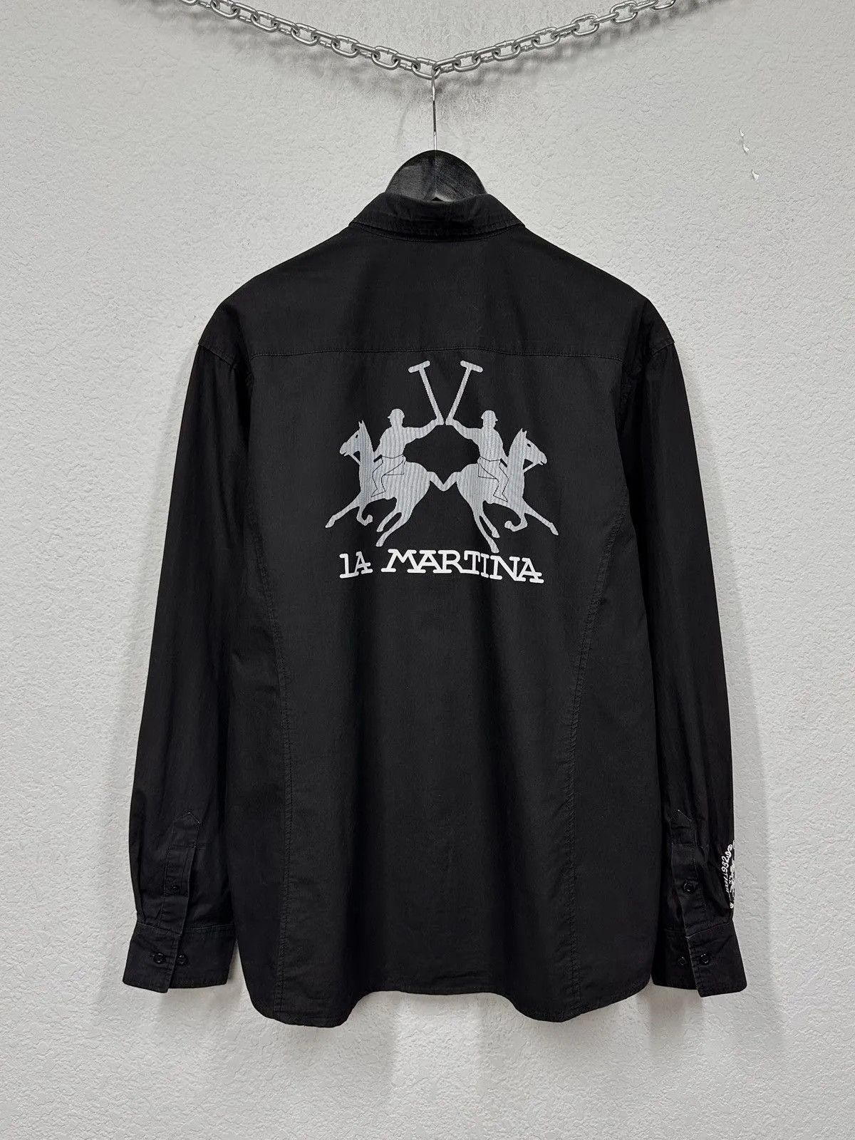 Ralph Lauren Long Sleeve La Martina Buenos Aires Button Shirt Y2K Size US M / EU 48-50 / 2 - 10 Thumbnail