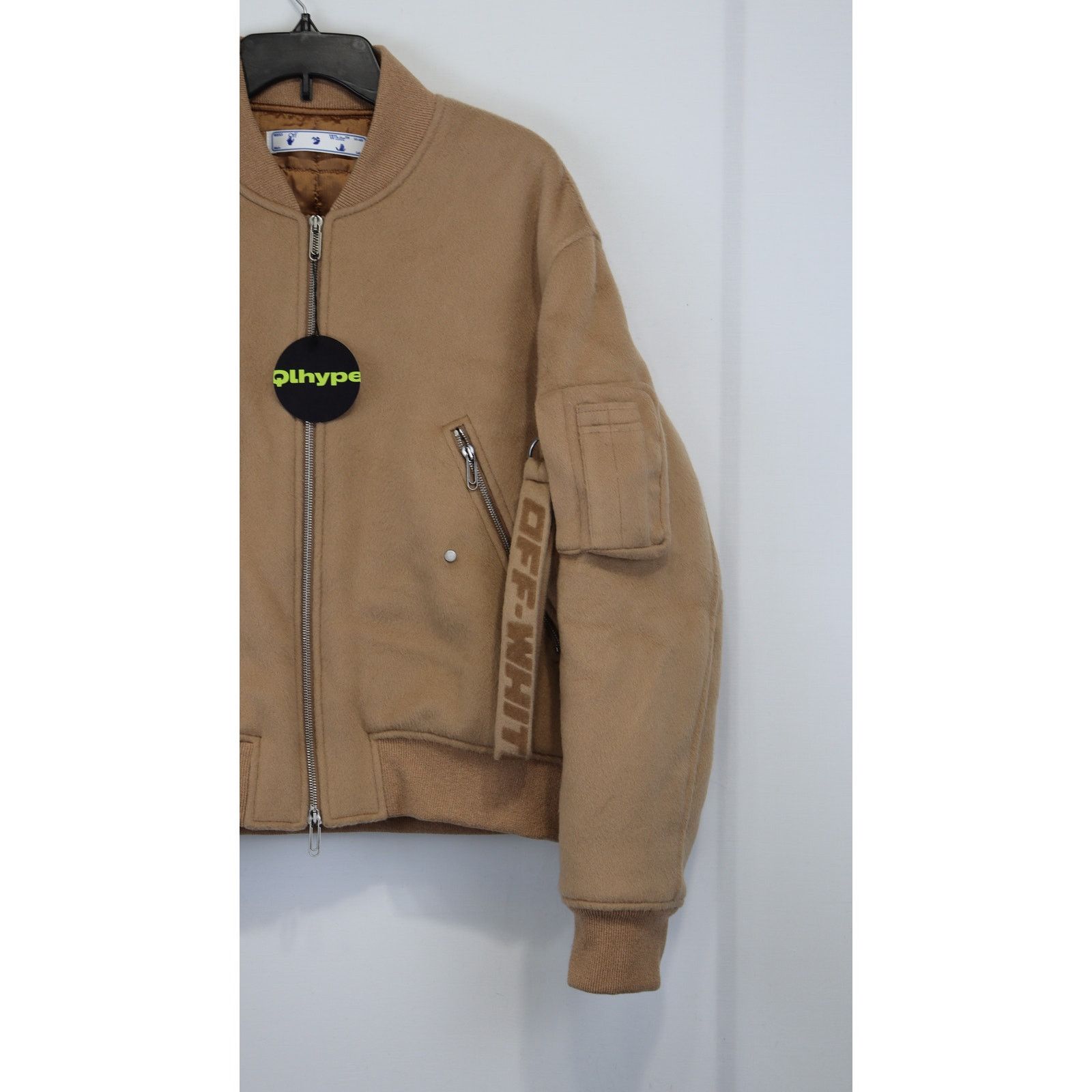Off-White o1rshd1 " Touch Carefully " Jacket in Brown Size US M / EU 48-50 / 2 - 13 Thumbnail