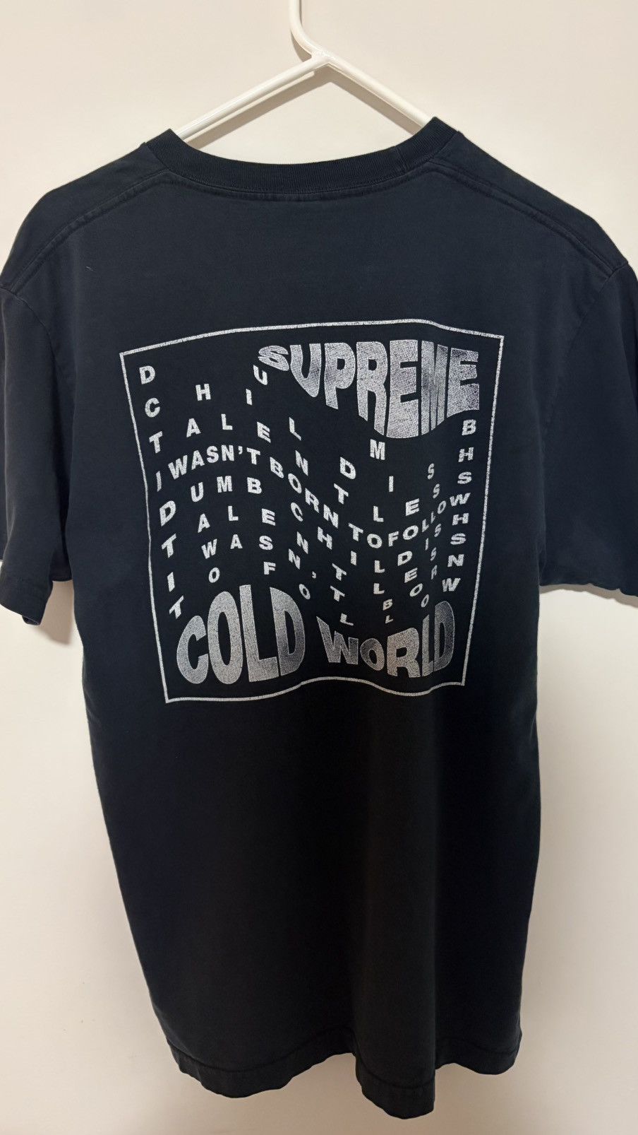 Supreme Supreme Cold World Black T-shirt Size US L / EU 52-54 / 3 - 2 Thumbnail