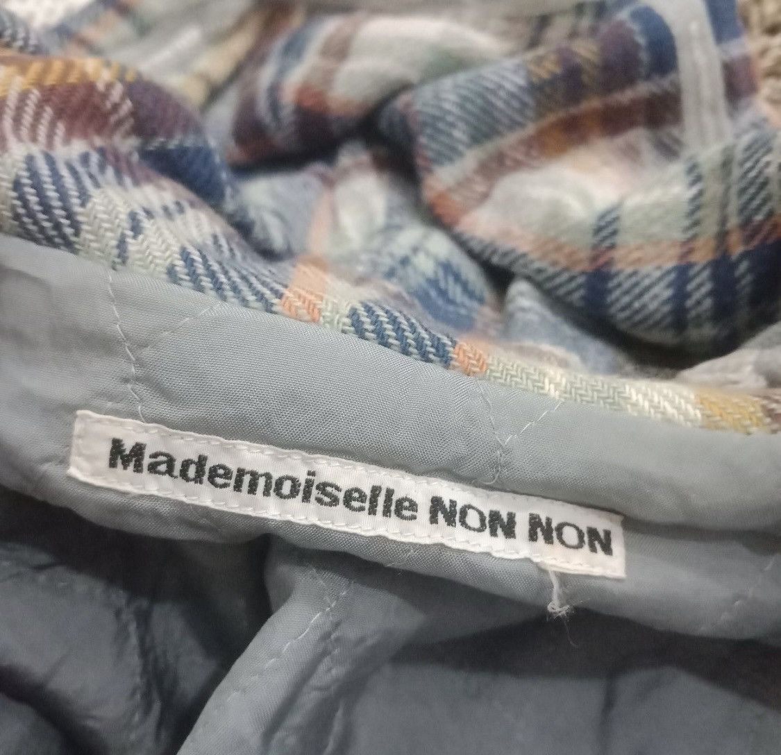 Designer × Japanese Brand × Mademoiselle Non Non Mademoiselle non non flannel hoodie Size US L / EU 52-54 / 3 - 11 Thumbnail