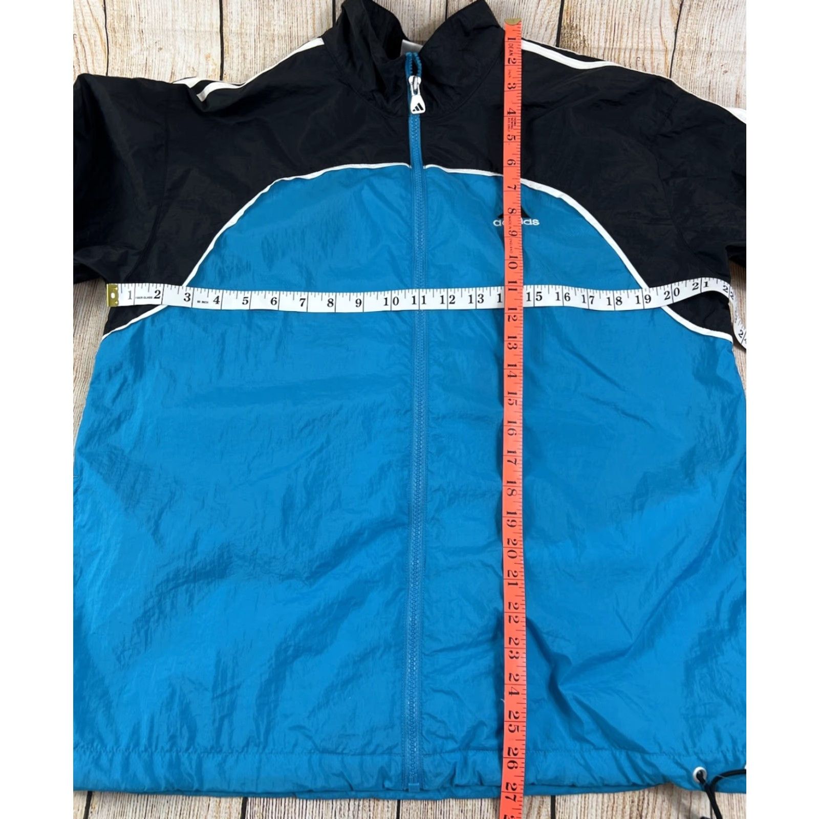 Adidas VINTAGE Adidas Windbreaker Track Jacket Blue Black M 90s Mens Size US M / EU 48-50 / 2 - 4 Thumbnail