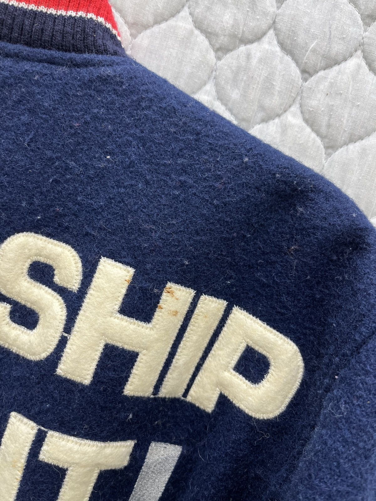 Vintage 🔥🔥🔥STEALS VTG RUGBY SHIP QC FLAPPER VARSITY JACKET Size S / US 4 / IT 40 - 13 Thumbnail