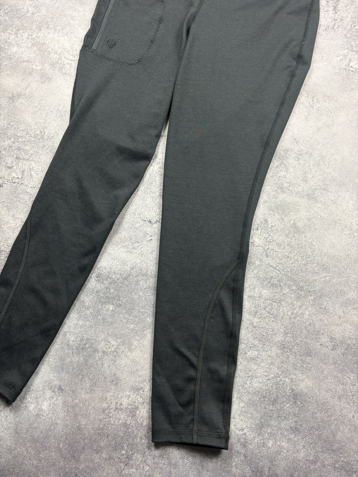 Vintage ACAI Vintage Sportswear Streetwear Skinny Pants Black Grey Size 28" / US 6 / IT 42 - 4 Thumbnail