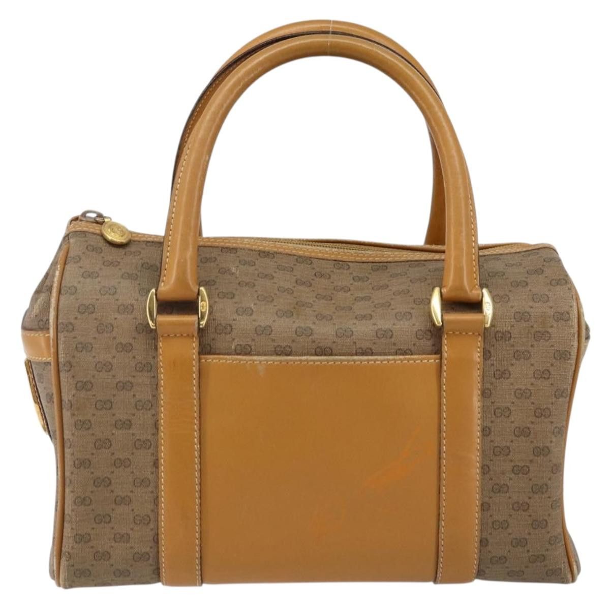 Gucci GUCCI Micro GG Supreme Hand Bag Pvc Beige Gold 000 39 000 39 Size ONE SIZE - 2 Thumbnail