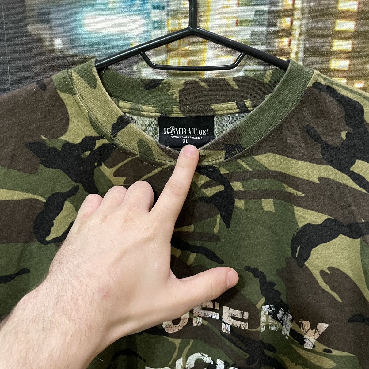 Japanese Brand MILITARY T SHIRT HUMOR GET OFF MY DICK ABSURD SLOGAN LOGO Size US M / EU 48-50 / 2 - 4 Thumbnail