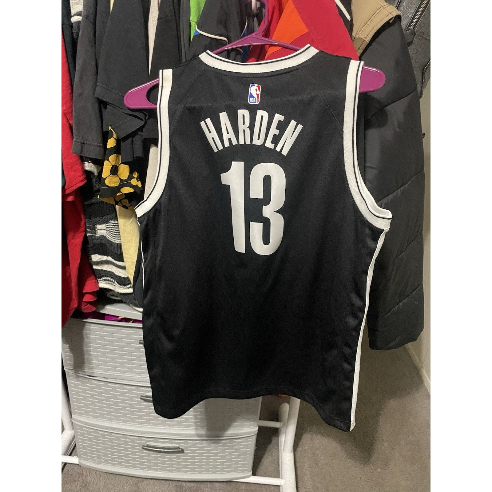 Nike Size Youth Large(14-16) Jersey Brooklyn Nets James Harden Size US XS / EU 42 / 0 - 2 Thumbnail