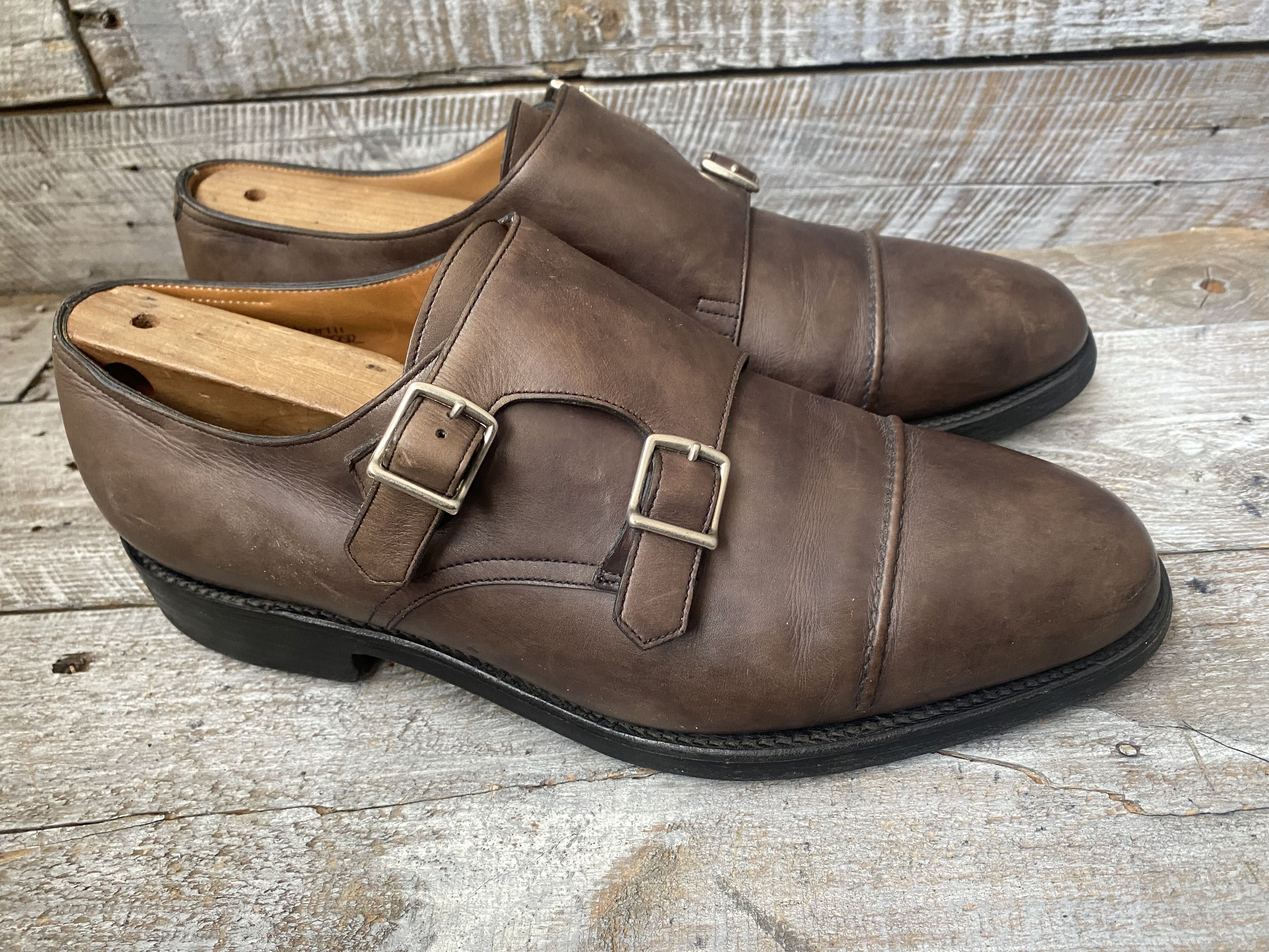 Lobb William Ii John Lobb Double Monk Strap Shoes John Lobb
