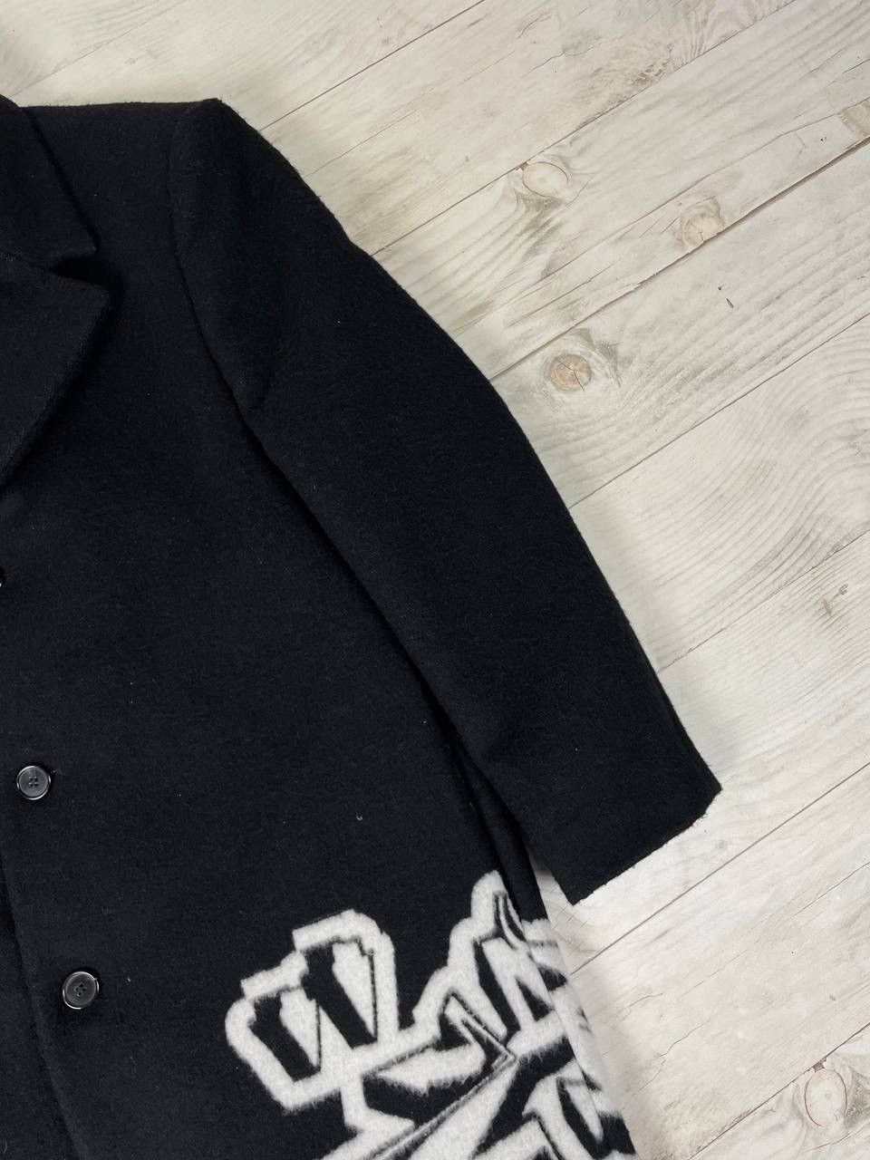 Off-White Off White Coat Wool Pattern Graffiti Size US M / EU 48-50 / 2 - 8 Thumbnail