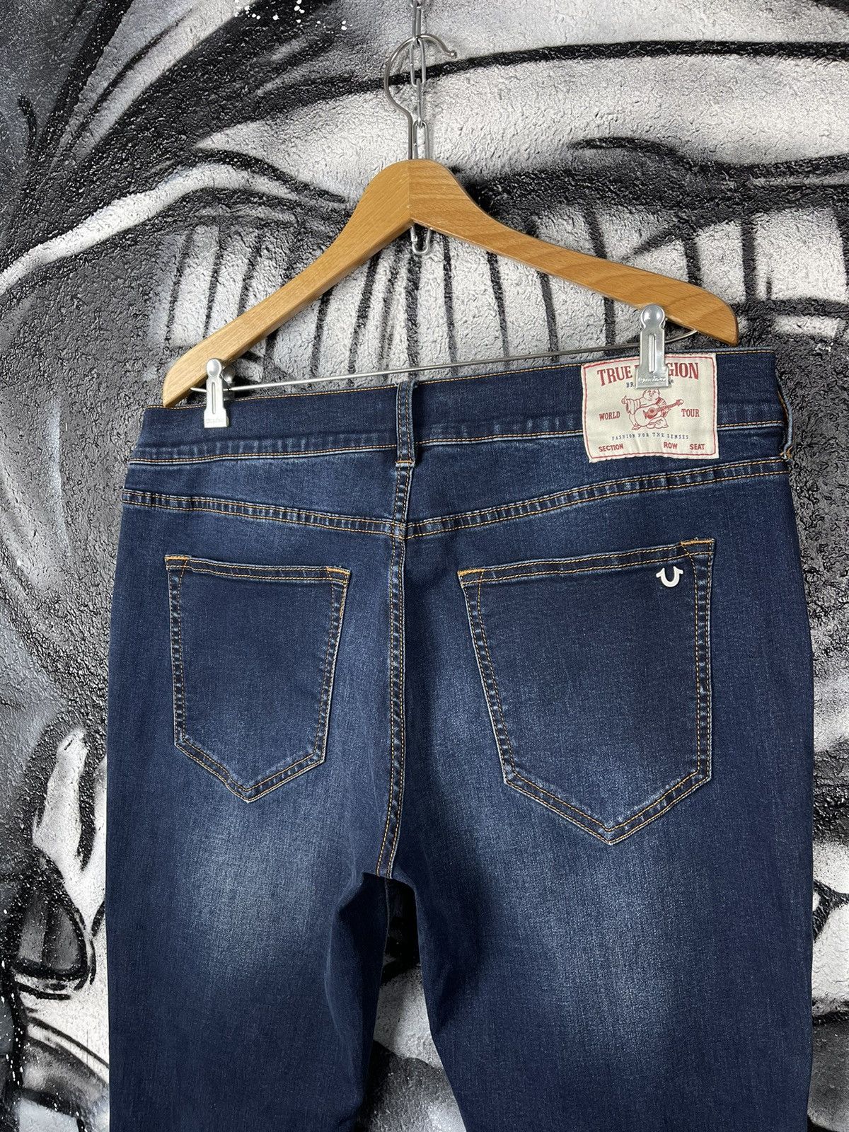 True Religion True Religion Rocco Relaxed Skinny Jeans Men’s Size 36/32 Size US 36 / EU 52 - 9 Thumbnail