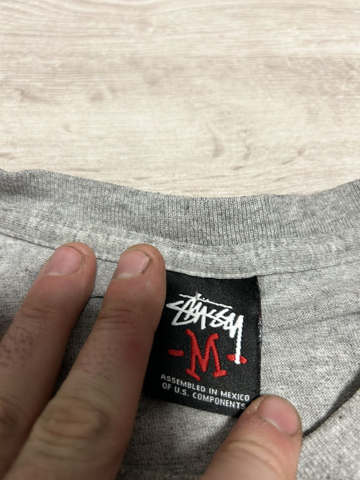 Stussy Vintage Stussy big logo skull T-shirt size S Size US S / EU 44-46 / 1 - 10 Thumbnail