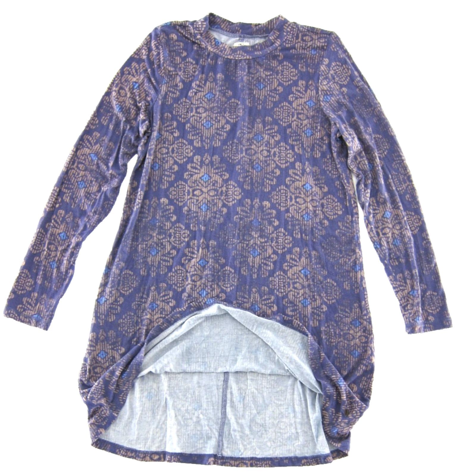 O'Neill O'NEILL Purple Dress Jersey Stretch Long Sleeve Mock Neck Tunic M Size M / US 6-8 / IT 42-44 - 4 Thumbnail