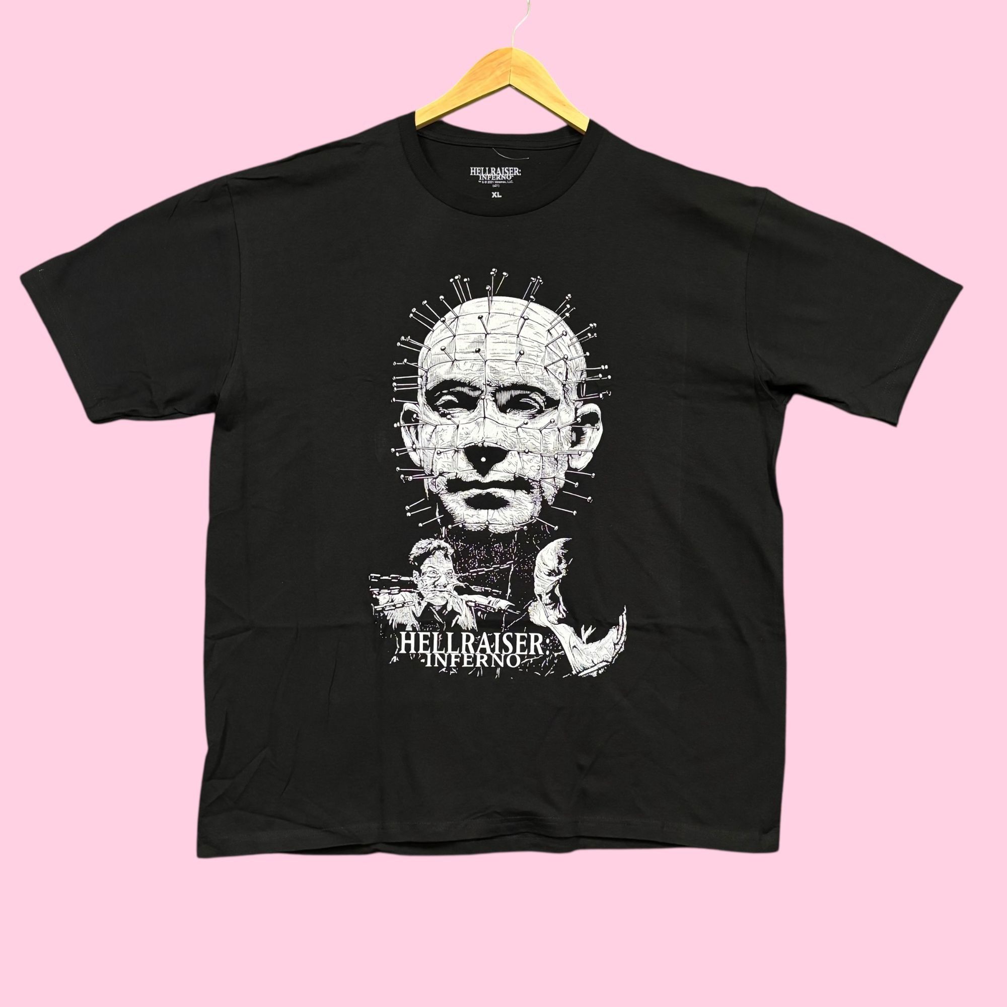 Other Hellraiser Inferno Welcome to Hell Pinhead Horror Tee XL Size US XL / EU 56 / 4 - 1 Thumbnail