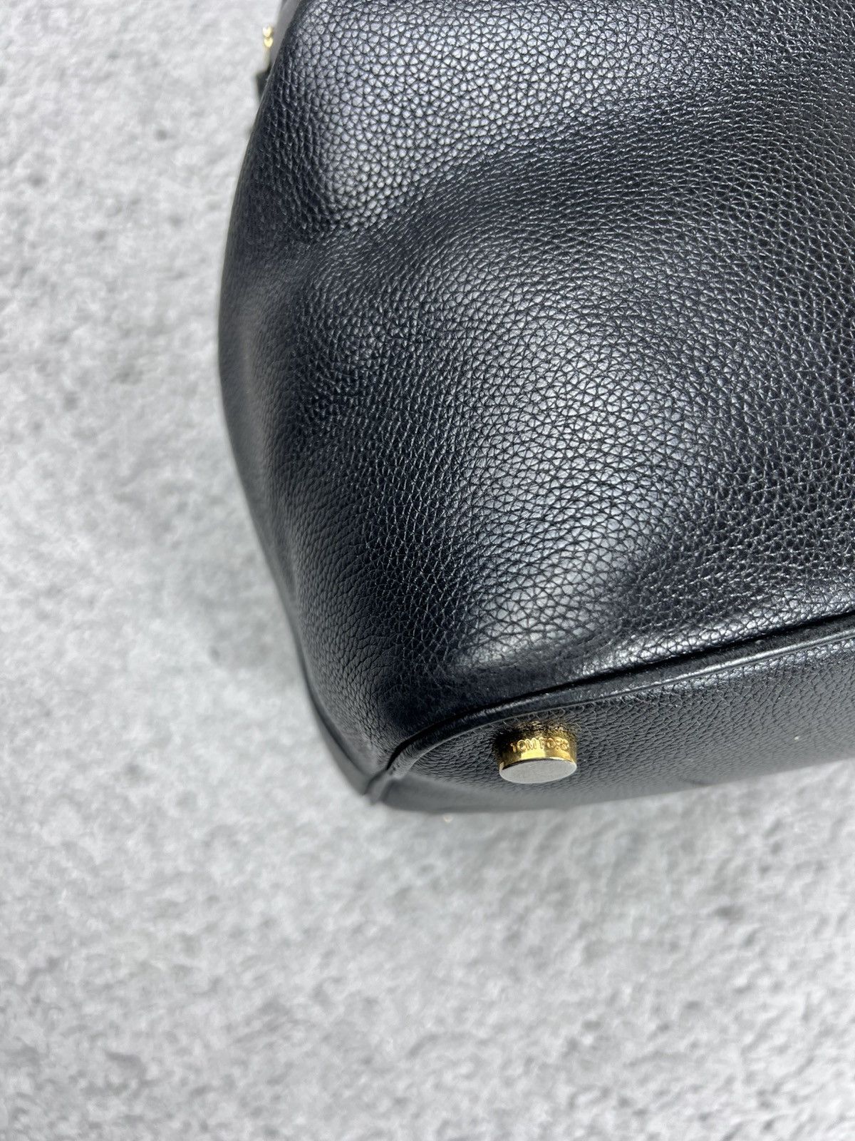 Tom Ford Tom Ford Padlock Black Leather Bag Size ONE SIZE - 16 Thumbnail